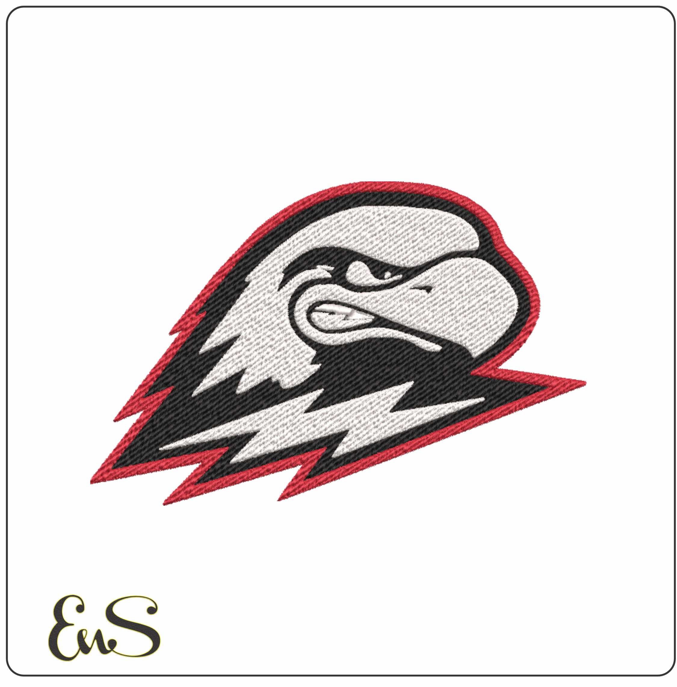 Southern Utah Thunderbirds Logo embroidery design - Southern Utah Thunderbirds Logo embroidery machine pattern embroidery file - instant download