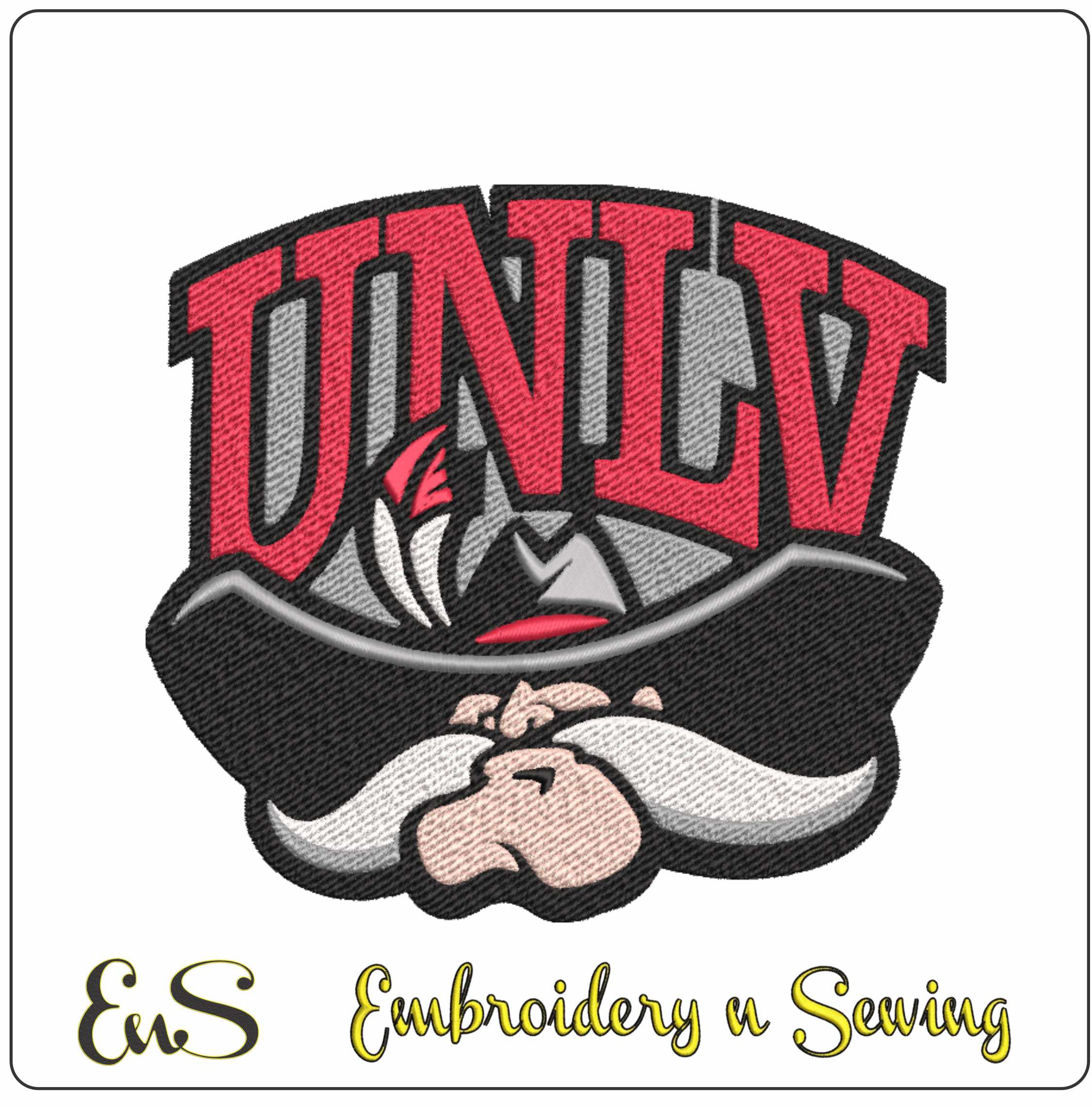 UNLV Rebels logo 2006 embroidery design -UNLV Rebels logo 2006 embroidery machine pattern embroidery file - instant download