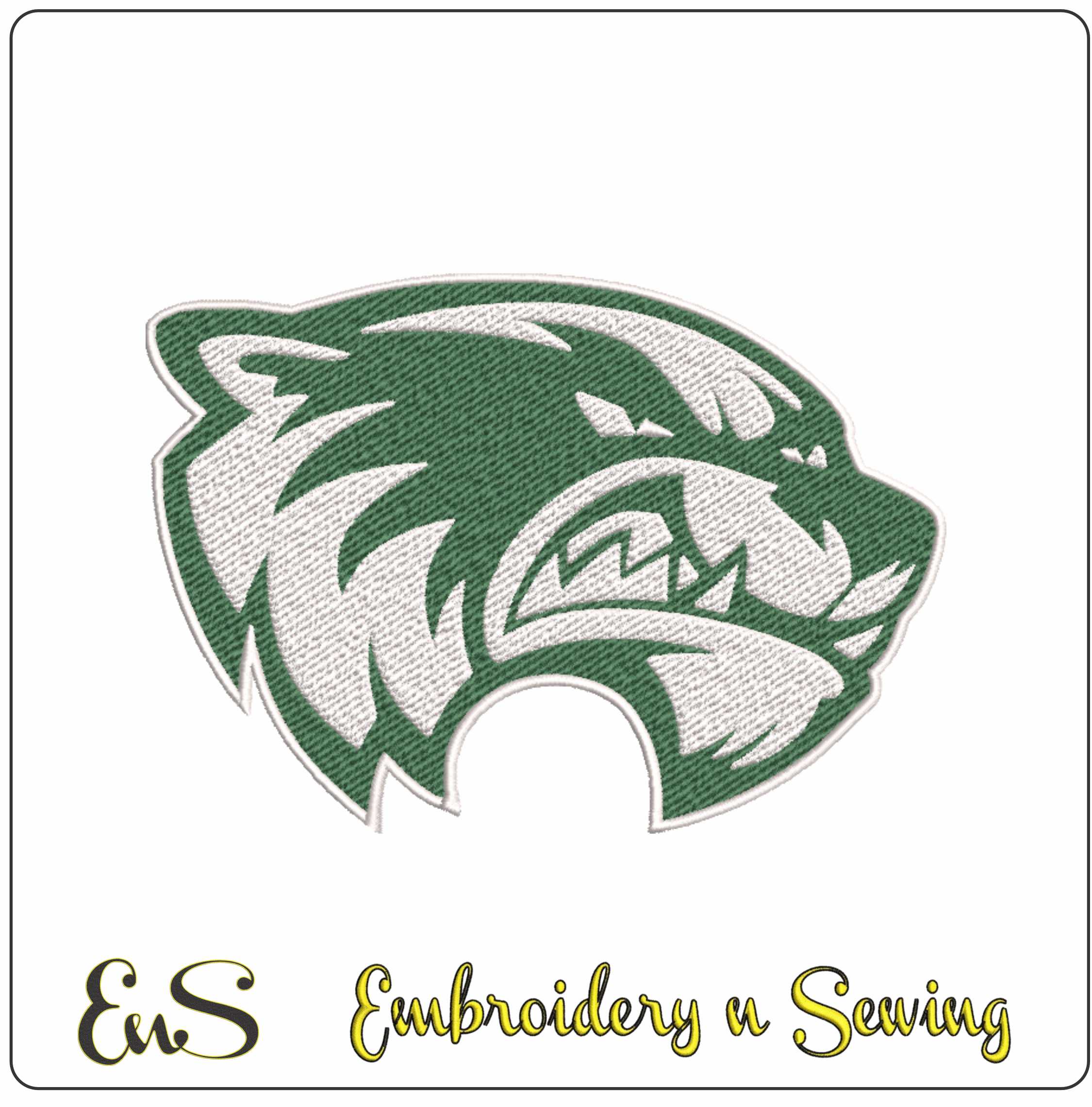 Utah Valley Wolverines logo embroidery design -Utah Valley Wolverines logo  embroidery machine pattern embroidery file - instant download