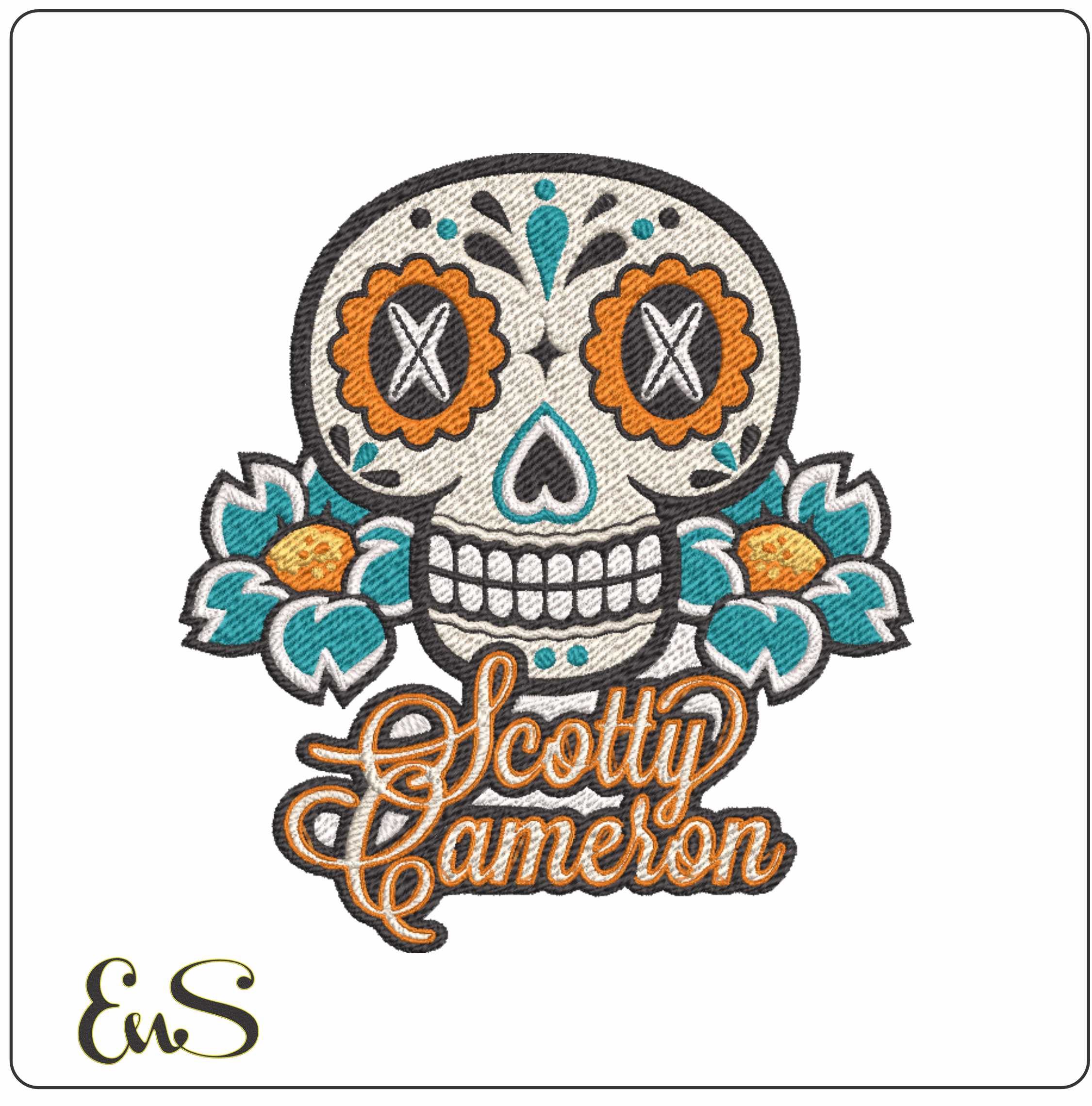 Scotty Mexico logo embroidery design -Scotty Mexico logo  embroidery machine pattern embroidery file - instant download