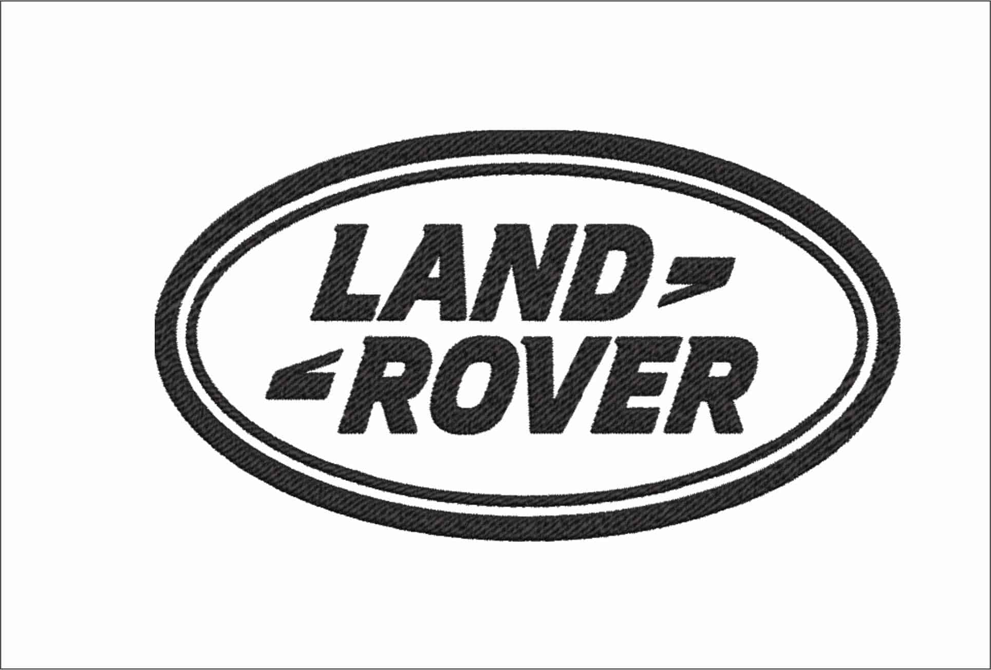 Land Rover Present Large Logo embroidery design -Land Rover Present Large Logo machine pattern Car Auto Company embroidery file instant download in a frame