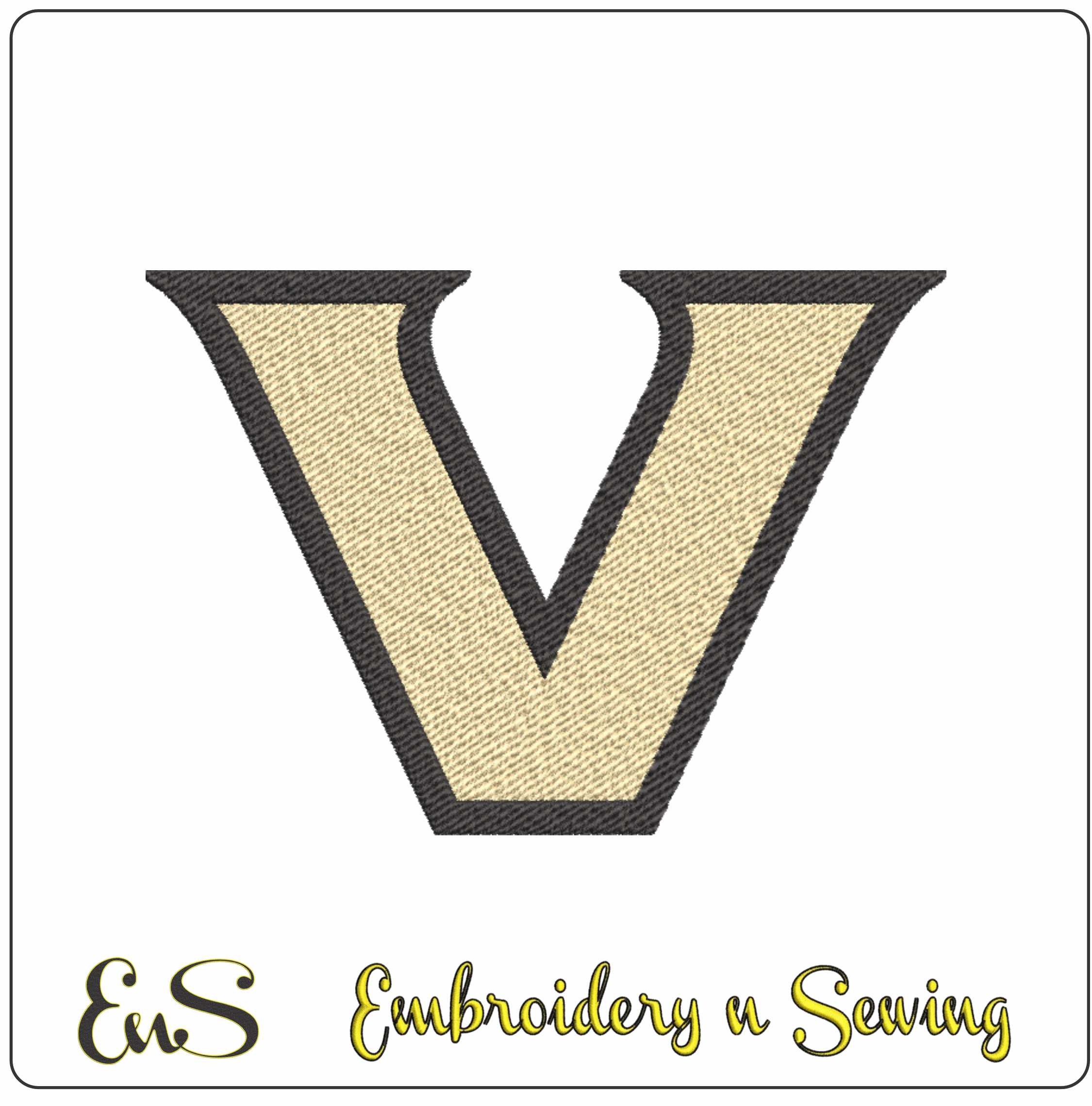 Vanderbilt Commodores logo embroidery design - First Bank Stadium- Logo  embroidery machine pattern embroidery file - instant download