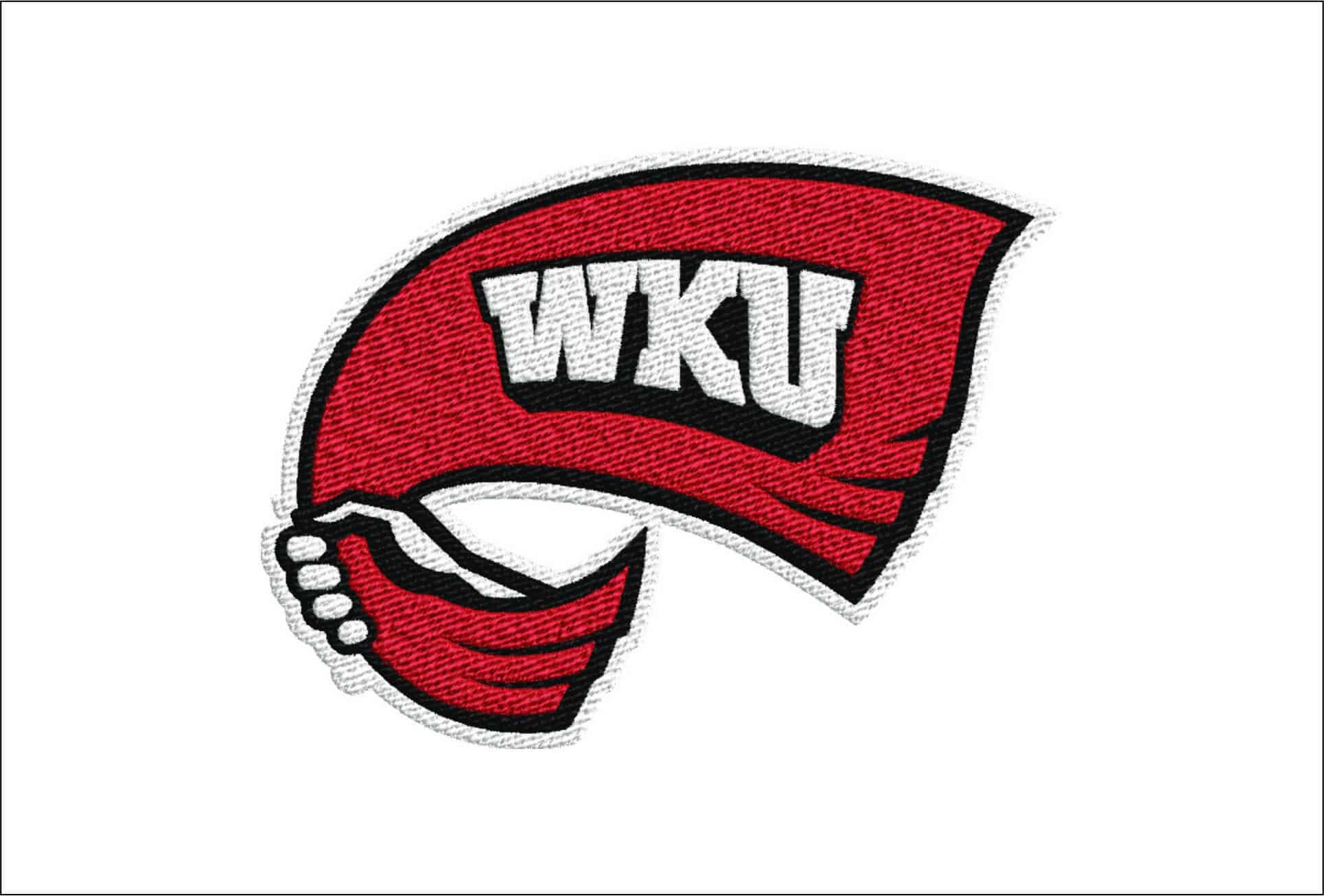 Western Kentucky Hilltoppers logo embroidery design - Houchens Industries L.T Smith Stadium - Logo  embroidery machine pattern embroidery file - instant download