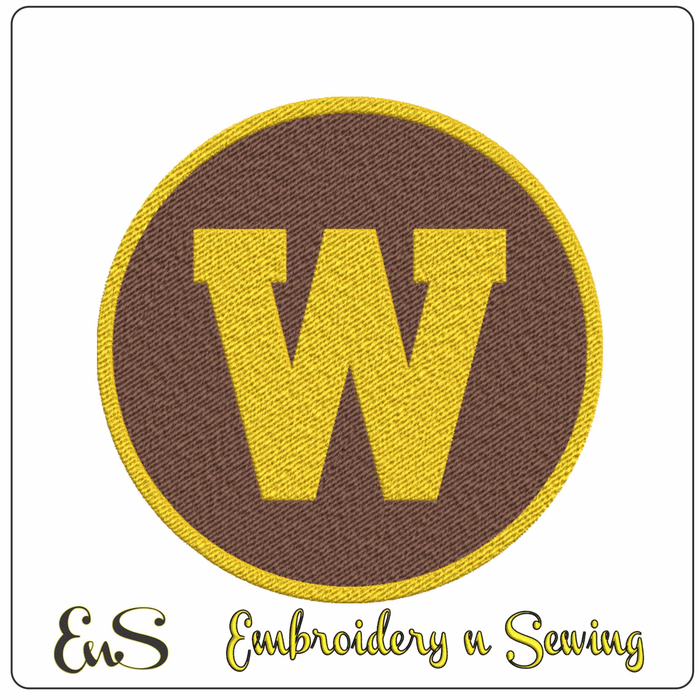 Western Michigan Broncos logo embroidery design - Waldo Stadium - Logo  embroidery machine pattern embroidery file - instant download