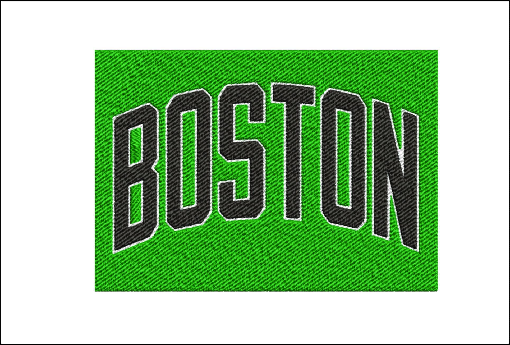 Boston Celtics NBA Logo  embroidery design - TD Garden Arena- embroidery  machine pattern embroidery file - instant download