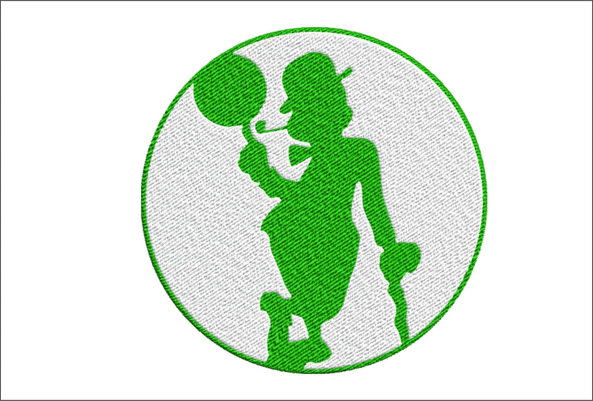 Boston Celtics Man NBA Logo  embroidery design - TD Garden Arena- embroidery  machine pattern embroidery file - instant download