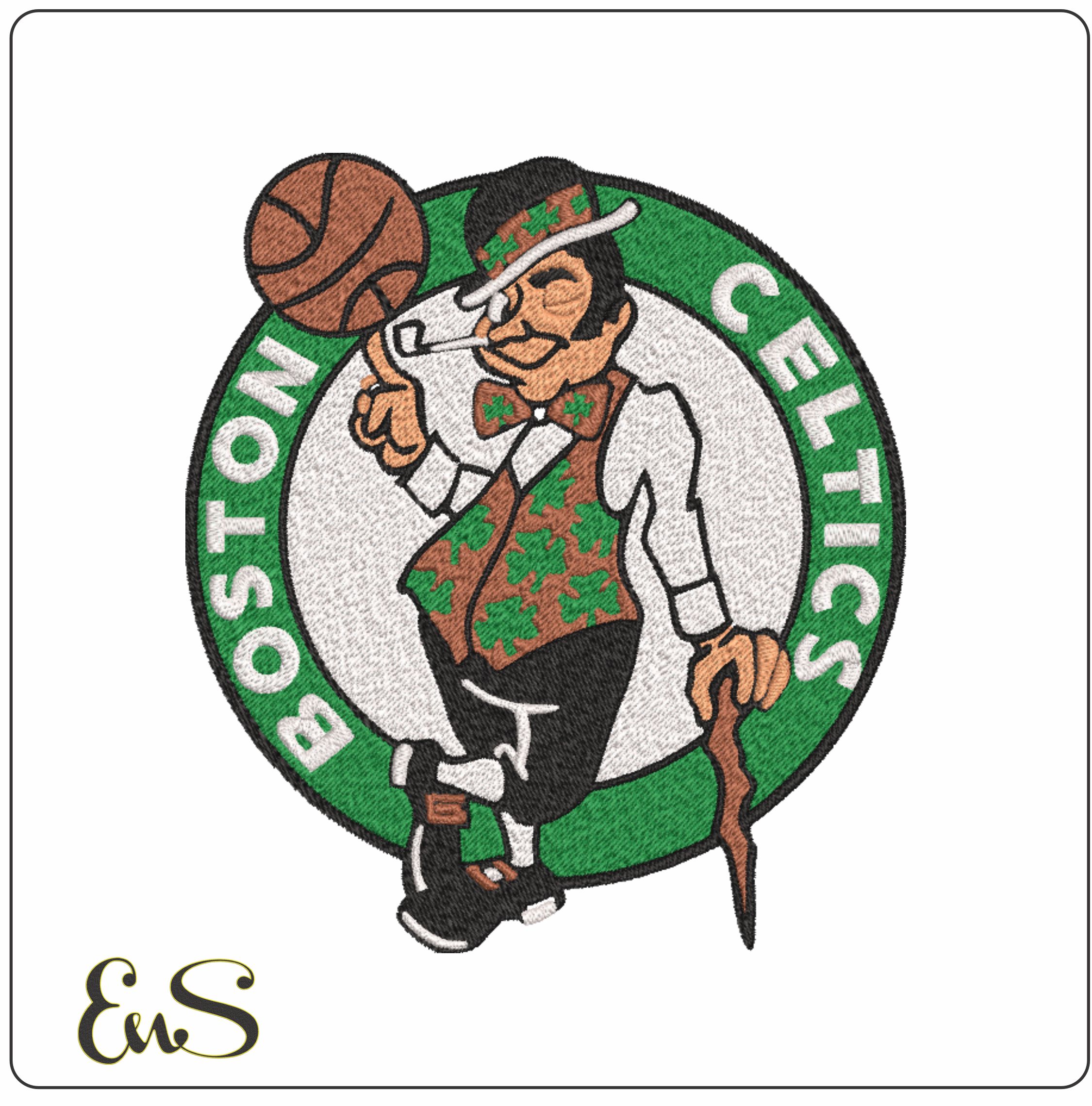 Boston Celtics NBA Logo Tatami embroidery design - TD Garden Arena- embroidery machine pattern embroidery file - instant download