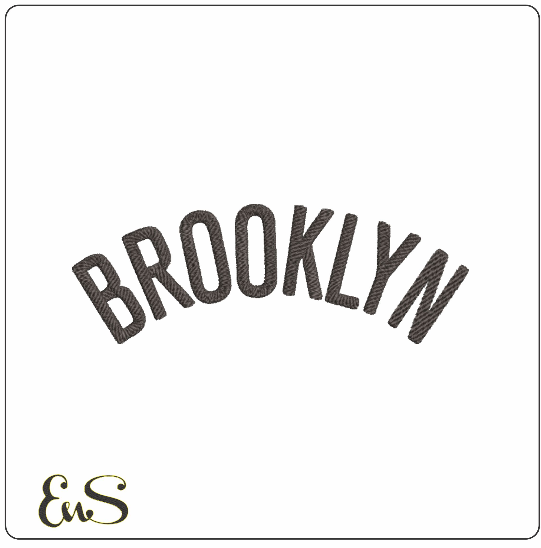 Brooklyn Nets Jersey NBA Logo embroidery design - Barclays Center Arena- embroidery machine pattern embroidery file - instant download
