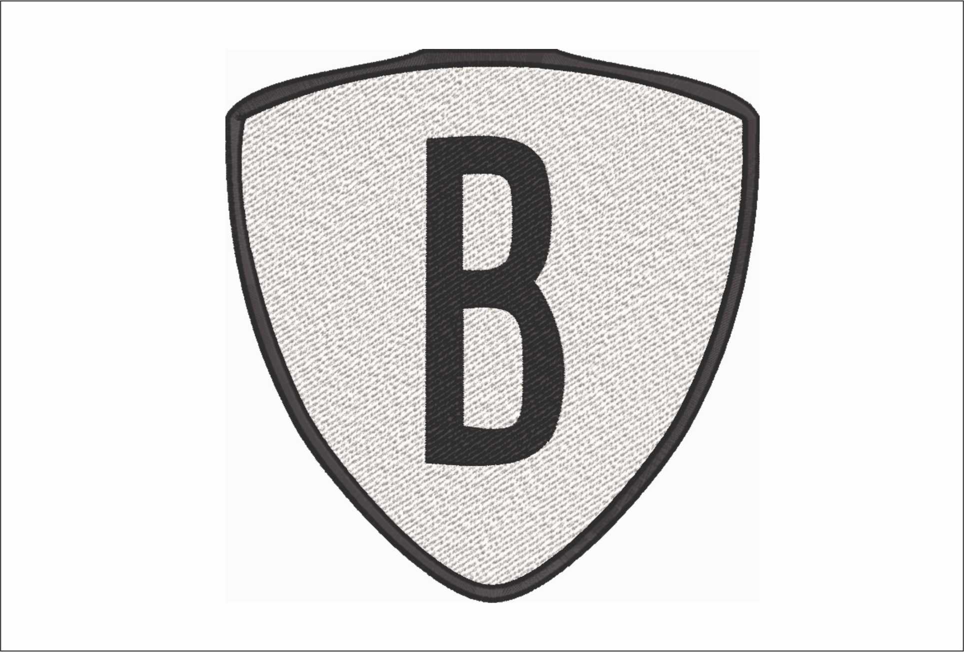Brooklyn Nets B NBA Logo  embroidery design - Barclays Center Arena- embroidery  machine pattern embroidery file - instant download