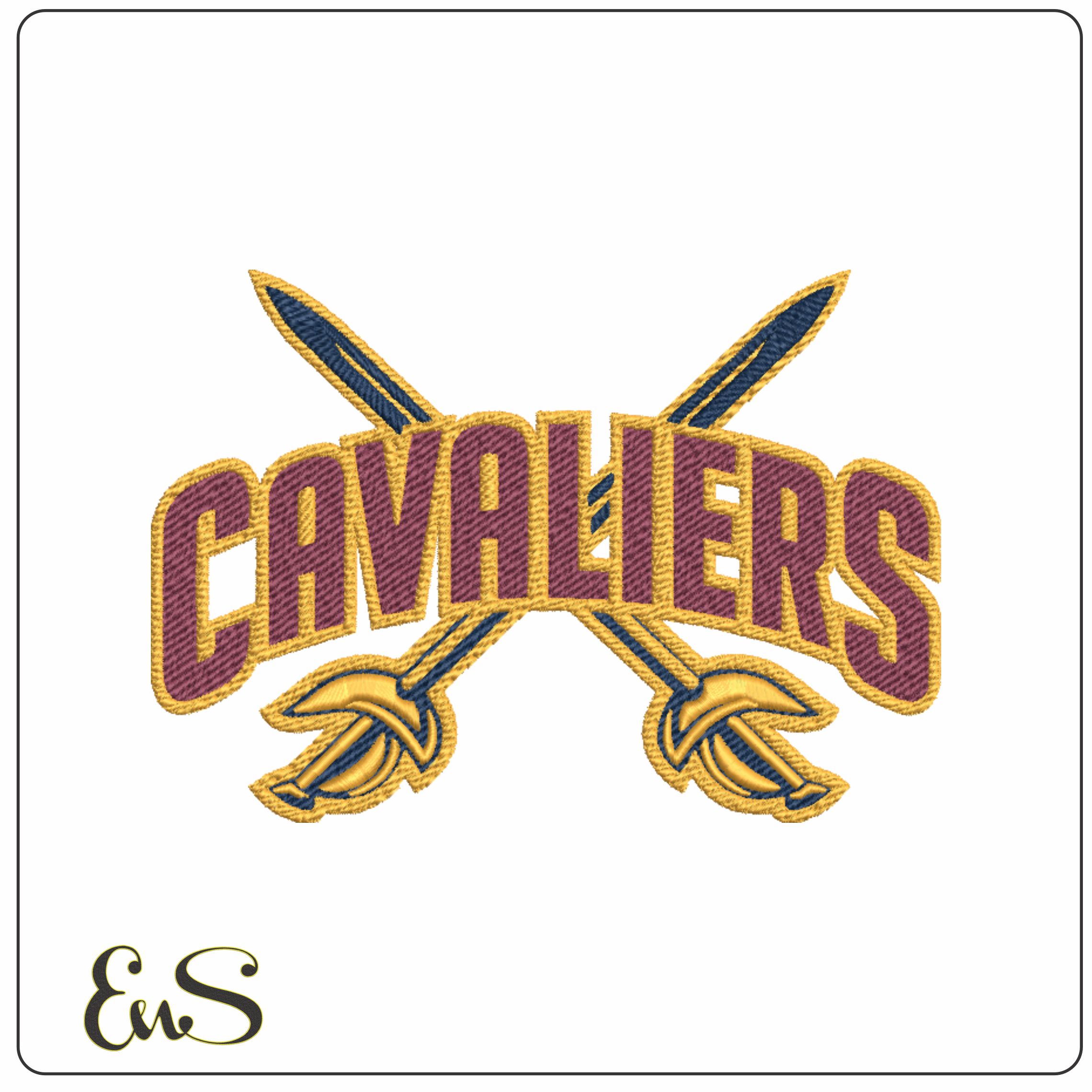 Cleveland Cavaliers Alternative NBA Logo  embroidery design - Rocket Mortgage Field House Arena- embroidery  machine pattern embroidery file - instant download