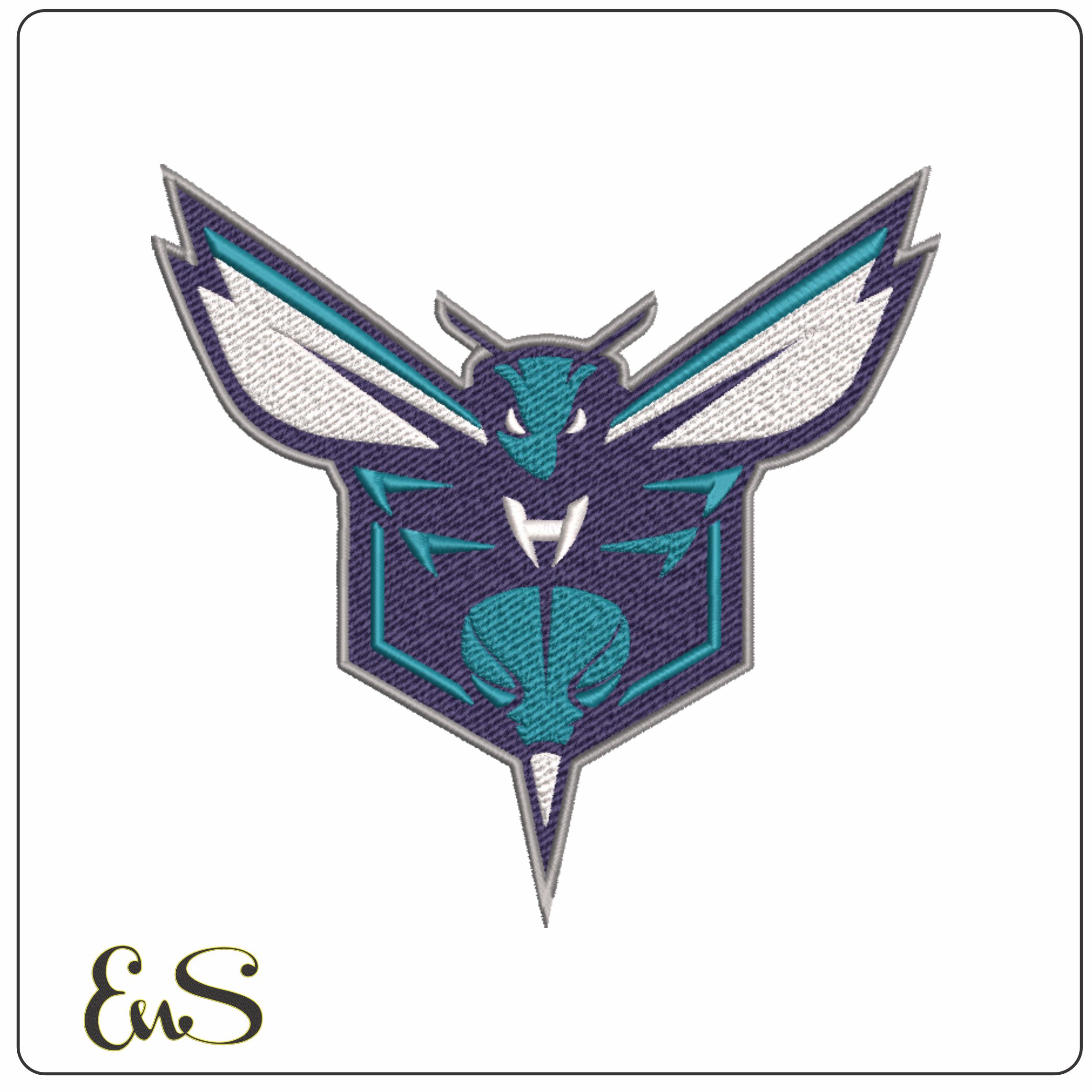 Charlotte Hornet NBA Logo  embroidery design - Spectrum Center Arena- embroidery  machine pattern embroidery file - instant download
