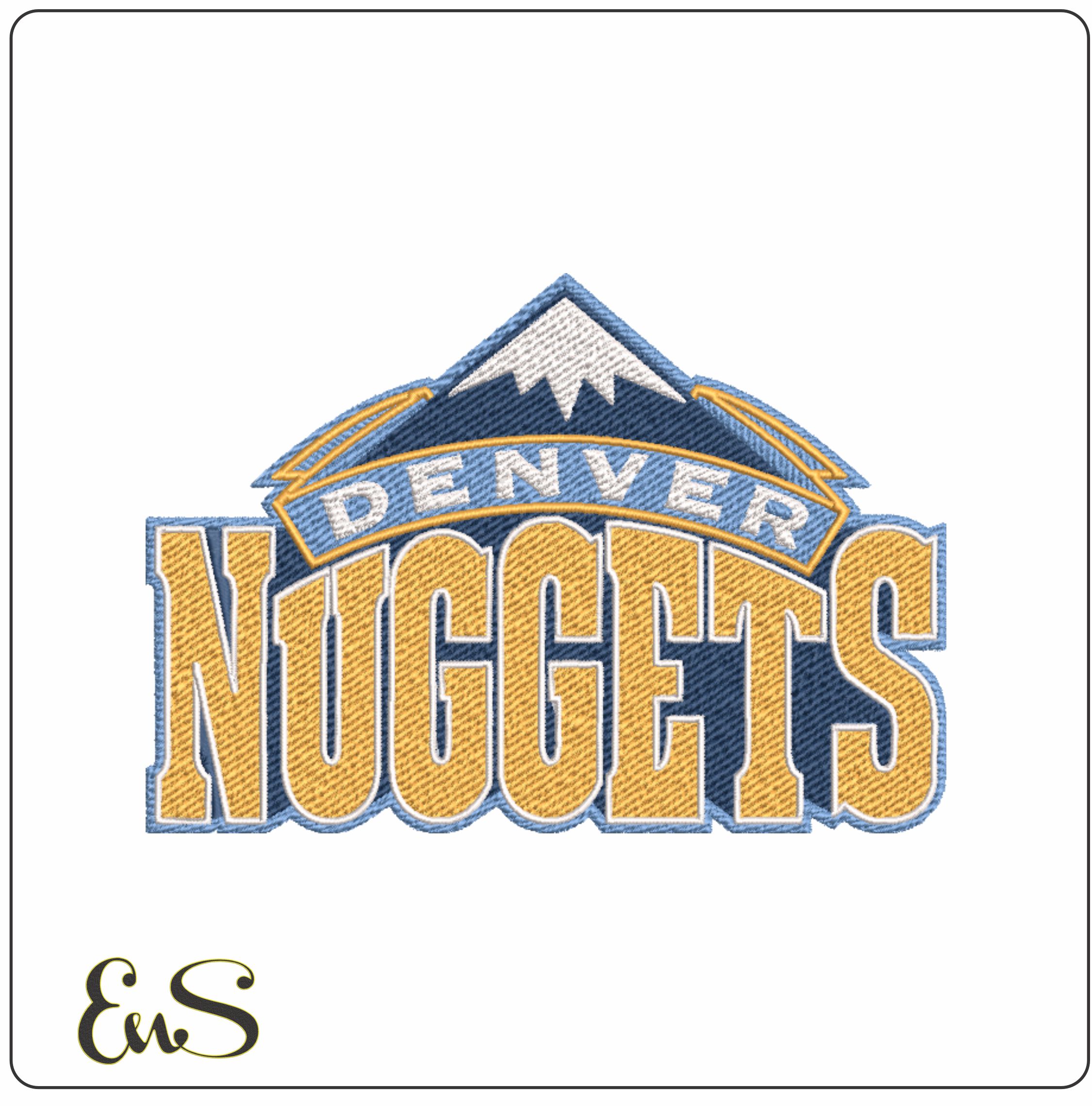 Denver Rockets 2008 NBA Logo  embroidery design - McNichols Denver Colorado  Arena- embroidery  machine pattern embroidery file - instant download