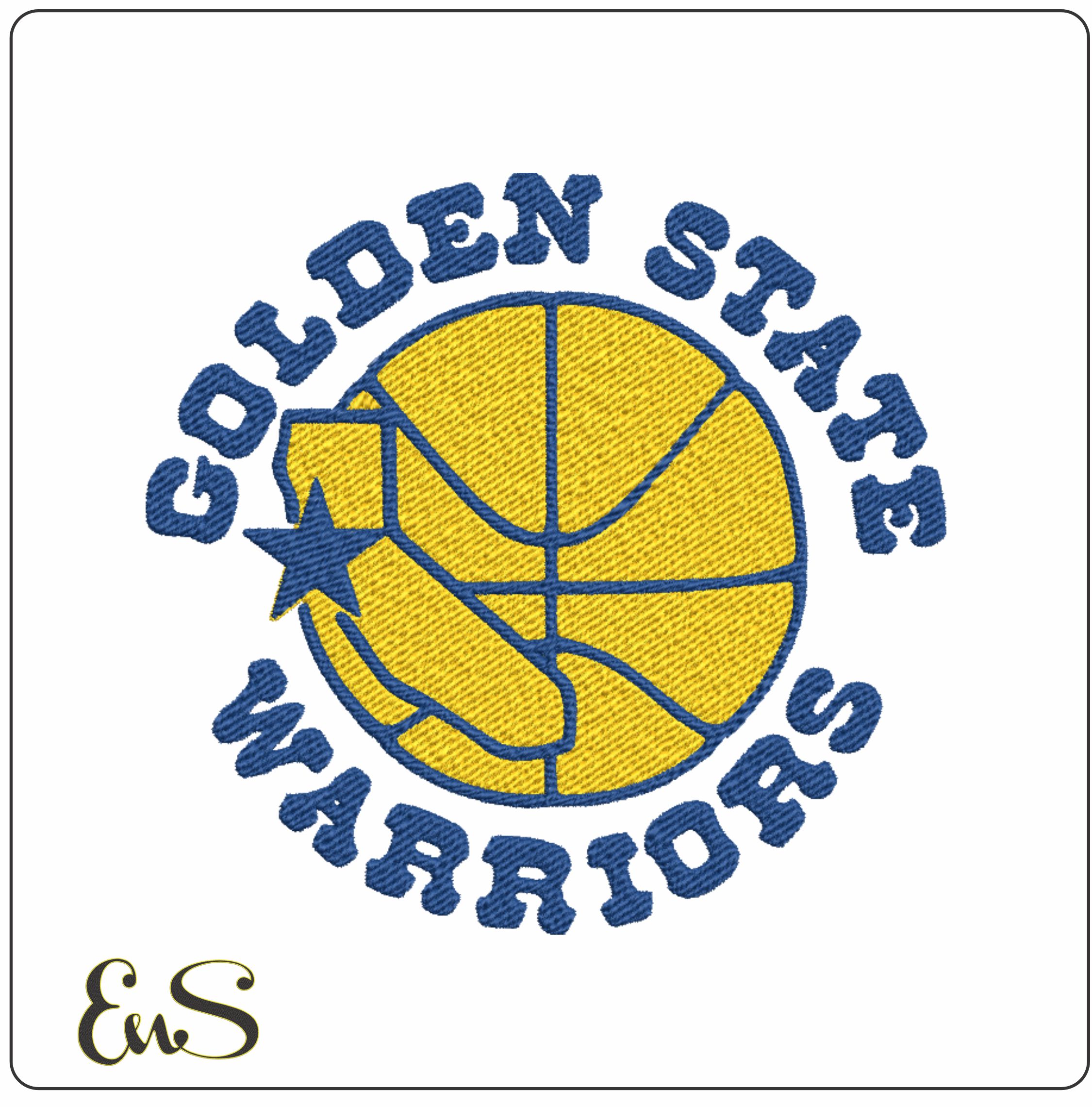 Golden State Warriors 1988 NBA Logo embroidery design -Chase Center Arena- embroidery machine pattern embroidery file - instant download