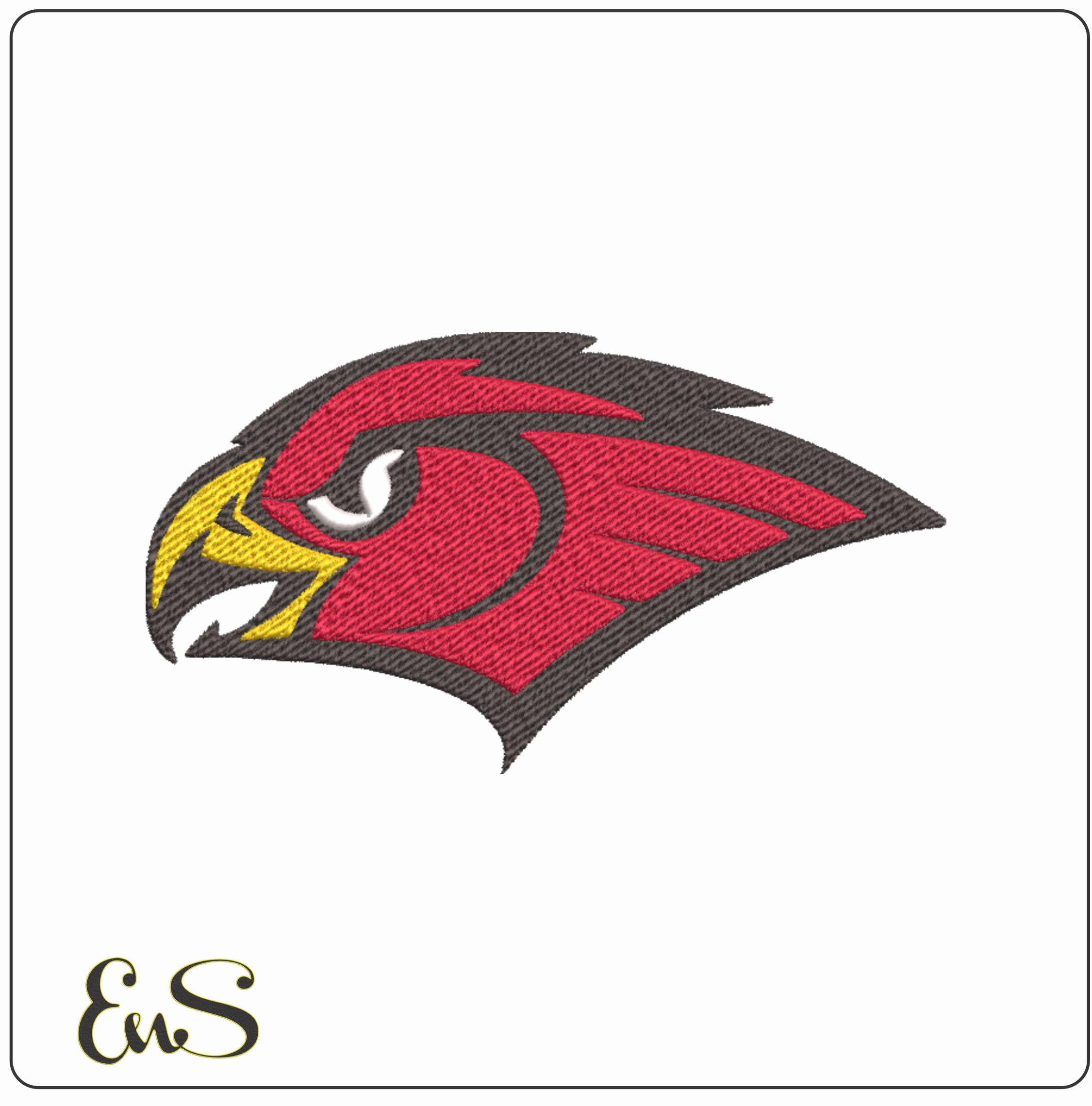 Atlanta Hawks NBA Logo embroidery design -State Farm Arena- embroidery machine pattern embroidery file - instant download
