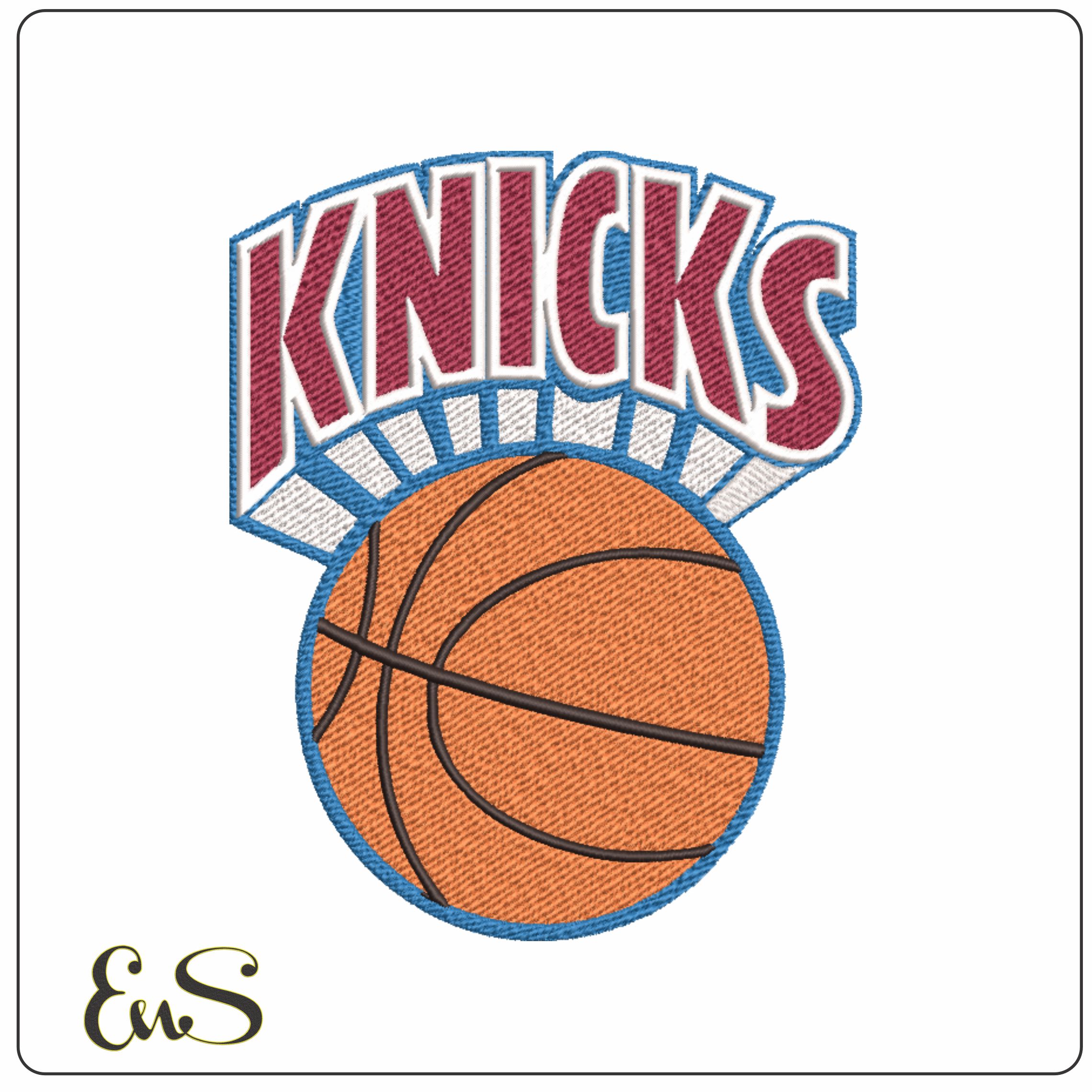 New York Knicks 1979 NBA Logo embroidery design -Madison Square Garden Arena- embroidery machine pattern embroidery file - instant download