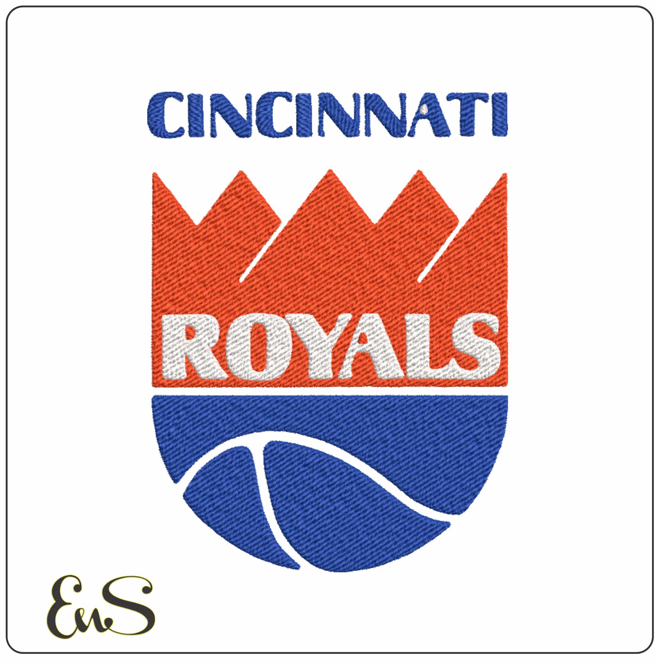 Sacramento Kings NBA Logo  embroidery design -Golden 1 Center Arena- embroidery  machine pattern embroidery file - instant download