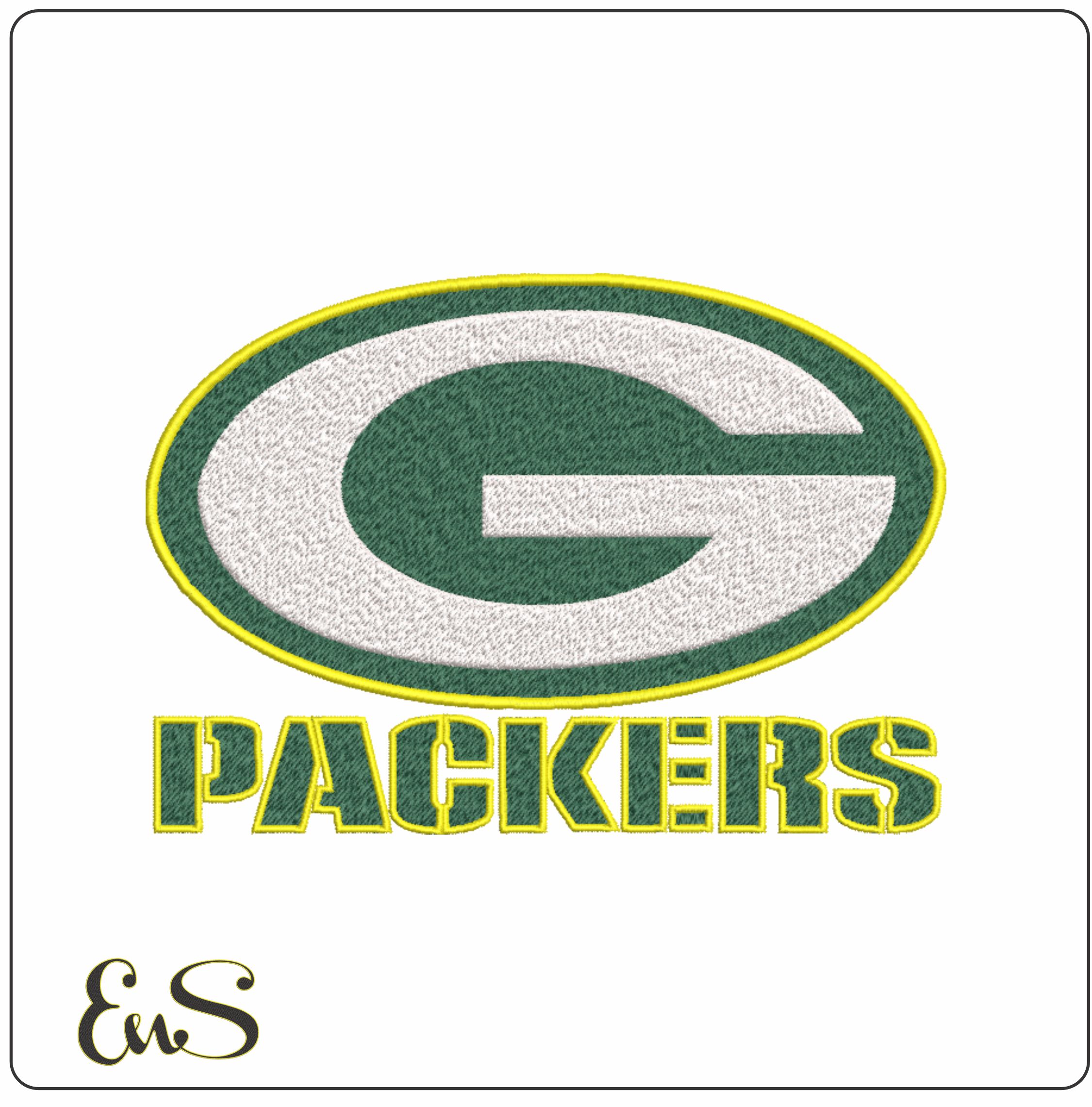 Green Bay Packers Name NFL embroidery design -Lambeau Field Green Bay Wisconsin Stadium men's football embroidery machine pattern embroidery file - instant download