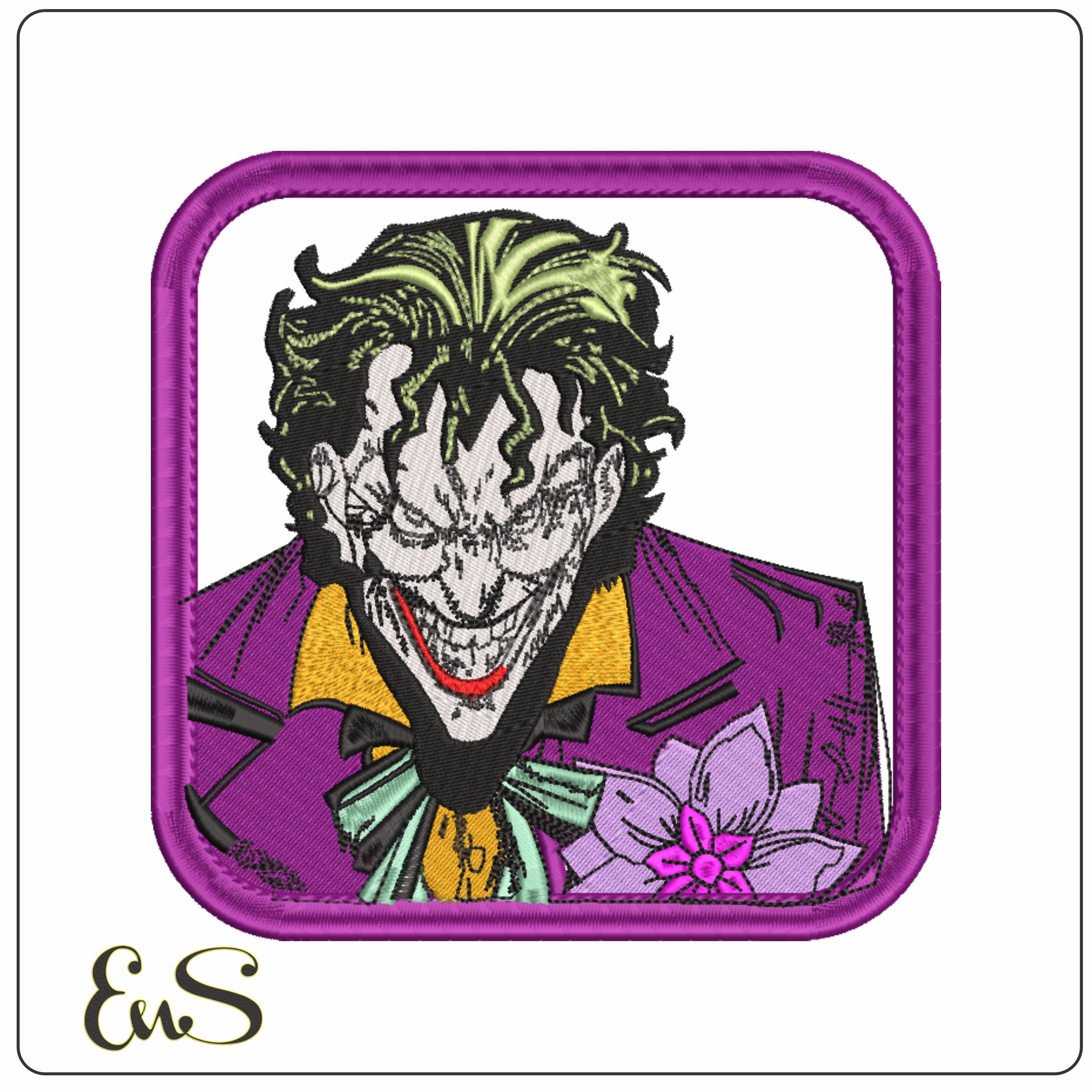 Joker Frame machine embroidery design