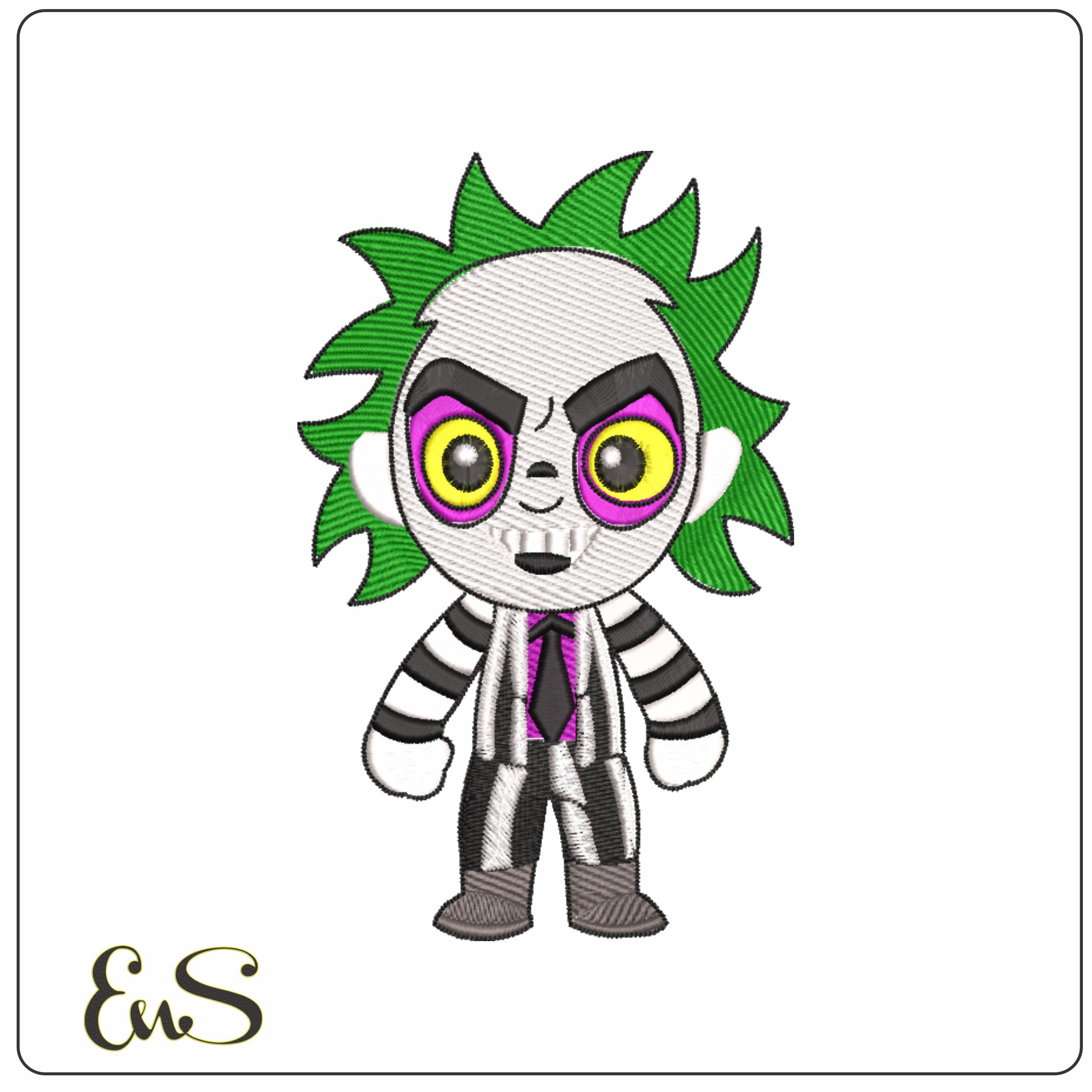 Joker Halloween embroidery design - embroidery file - instant download