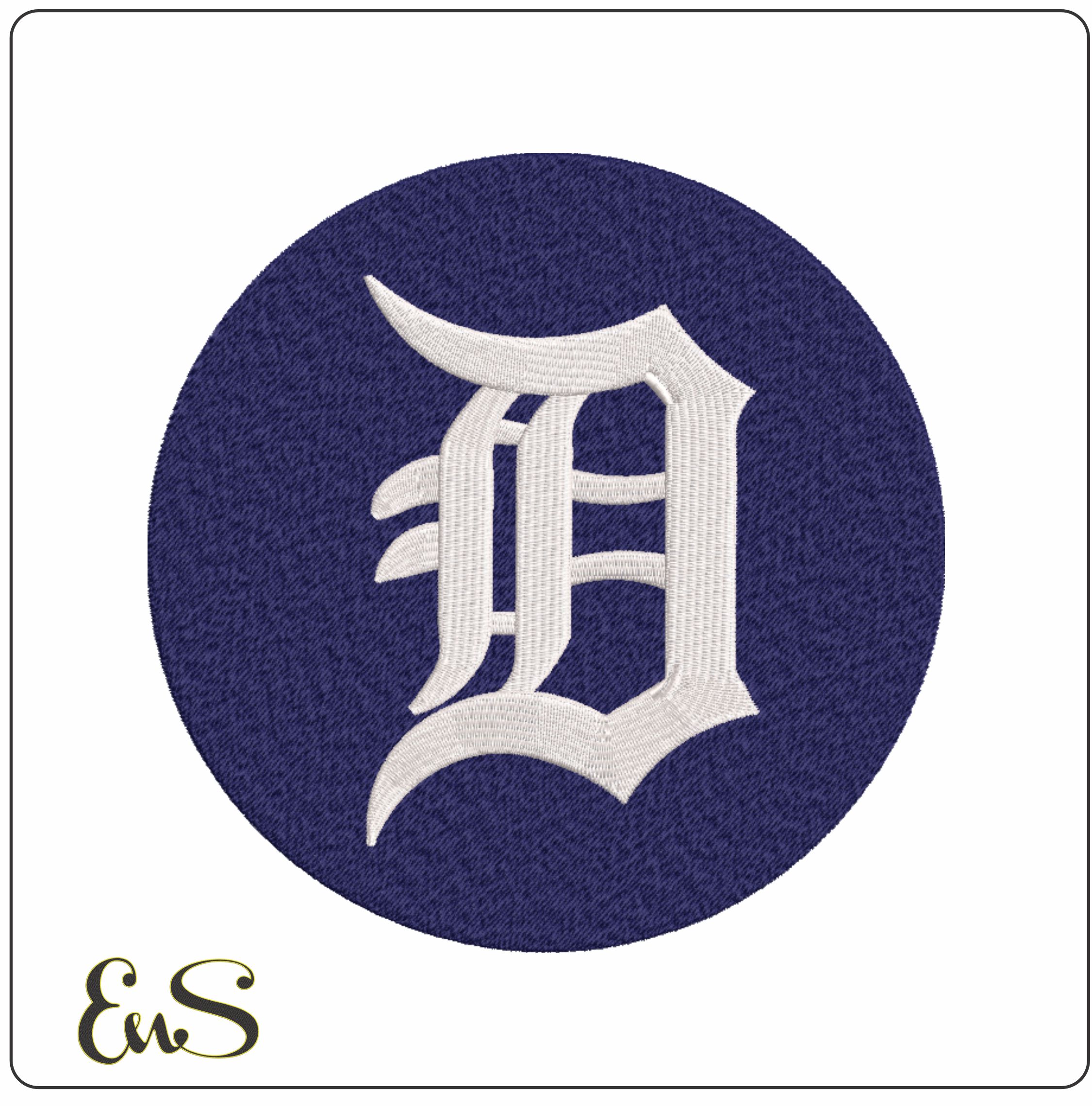 Detroit Tigers - Major league Baseball logo - MLB embroidery machine pattern embroidery file - instant download