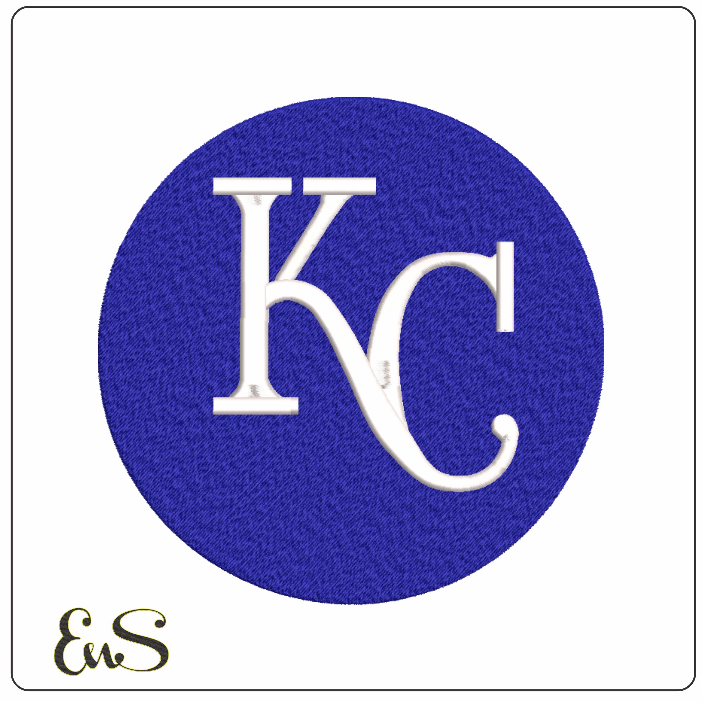 Kansas City Royals - Major league Baseball logo - MLB embroidery machine pattern embroidery file - instant download