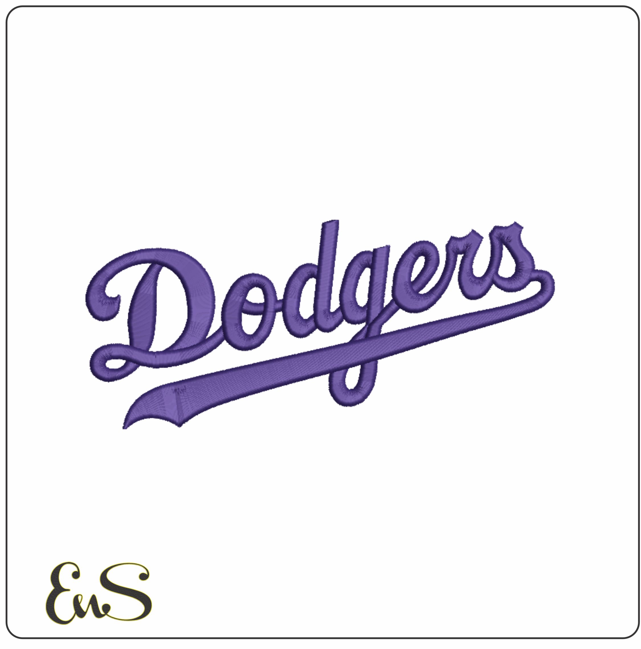 LA Dodgers - Major league Baseball logo 2024 World Series - MLB embroidery machine pattern embroidery file - instant download