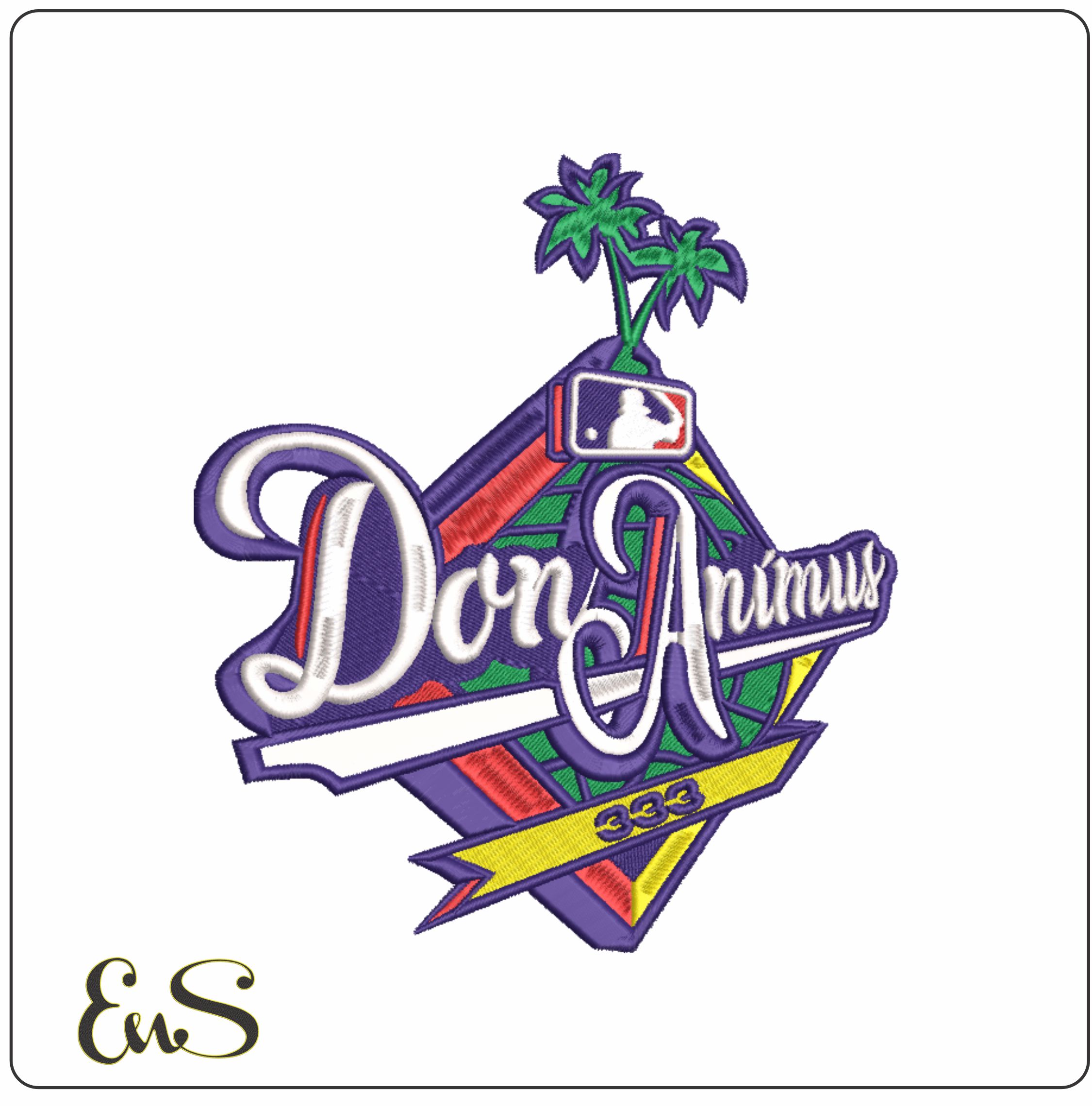 LA Dodgers Don Aminus - Major league Baseball logo 2024 World Series - MLB embroidery machine pattern embroidery file - instant download (Copy)