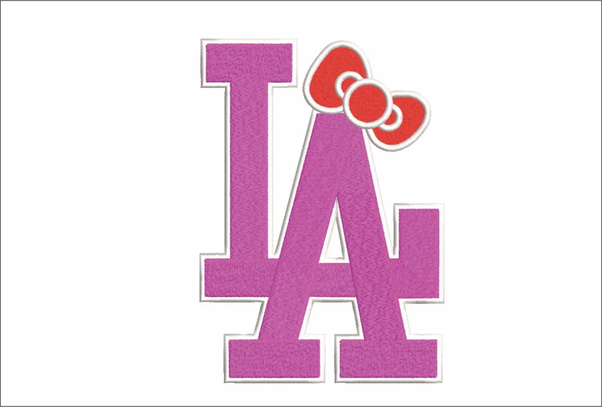 LA Dodgers - Major league Baseball logo 2024 World Series - MLB embroidery machine pattern embroidery file - instant download
