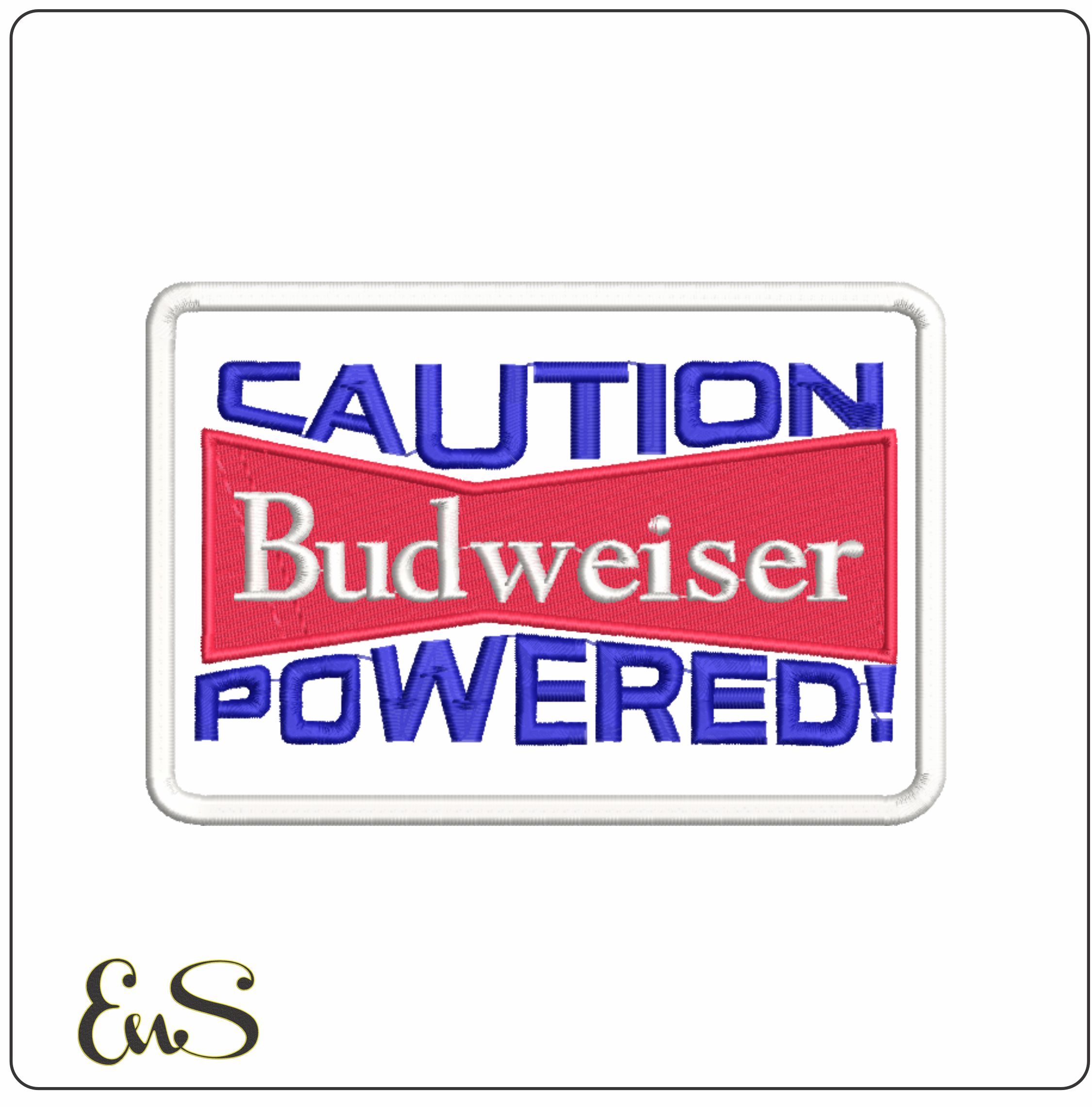Bud Power Nascar embroidery design - Car embroidery design machine pattern - Car embroidery file - instant download