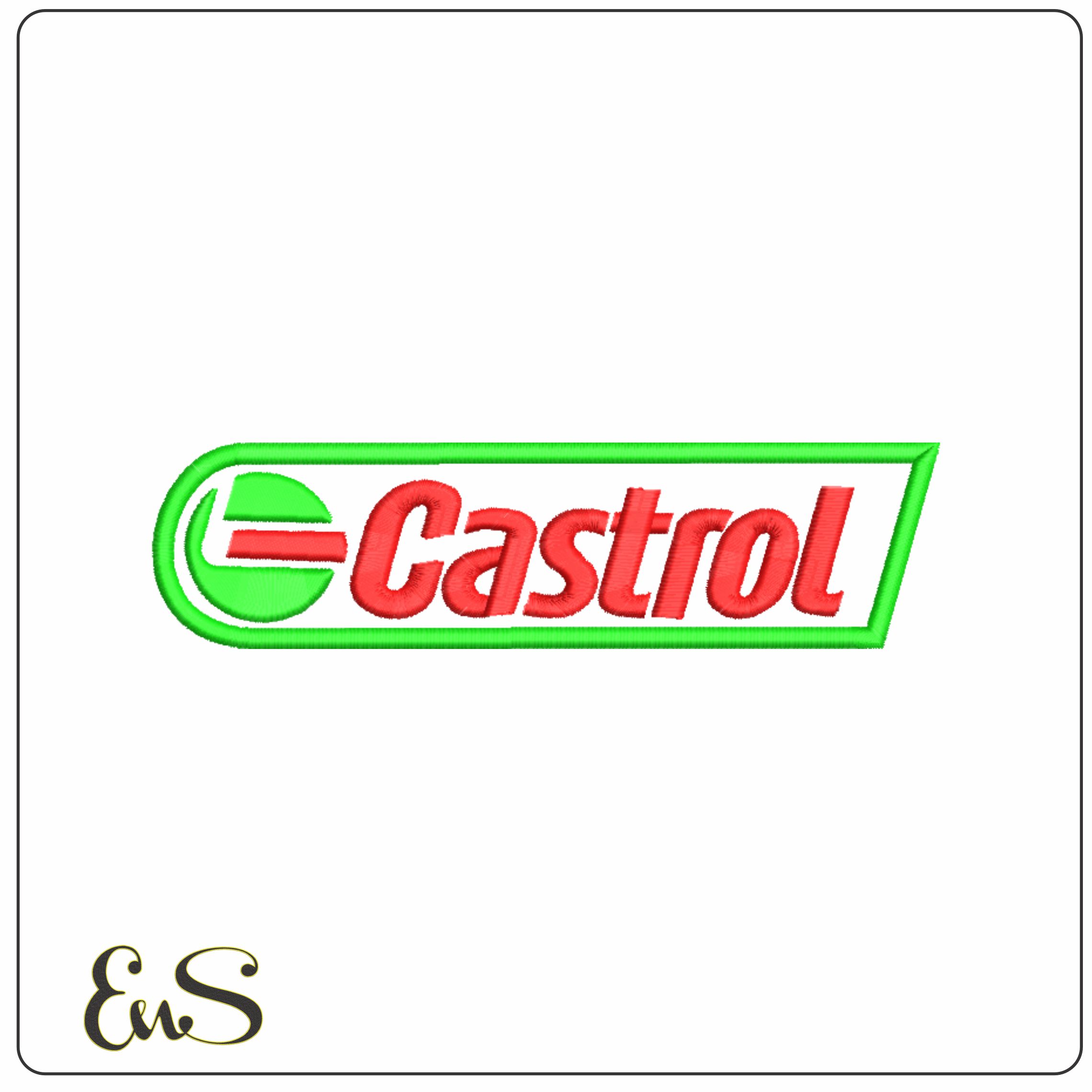 Castrol rental Nascar embroidery design -  Car embroidery design machine pattern - Car embroidery file - instant download (Copy)