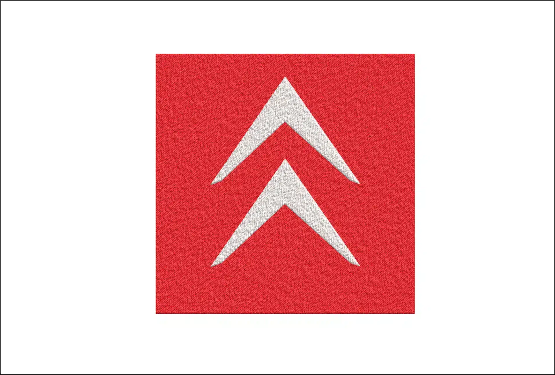 Citroen Car Logo embroidery design -  Car embroidery design machine pattern - Car embroidery file - instant download