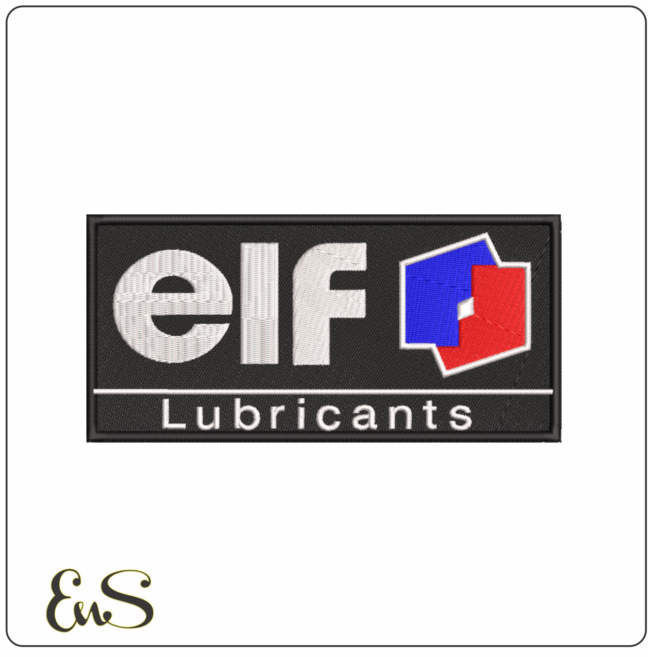 Elf Oil Lubricant Car Logo embroidery design - Car embroidery design machine pattern - Car embroidery file - instant download