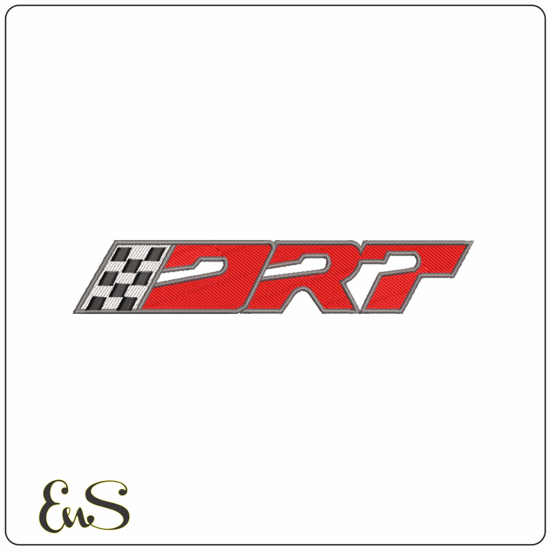 SRT embroidery design - Car embroidery design machine pattern - Car embroidery file - instant download