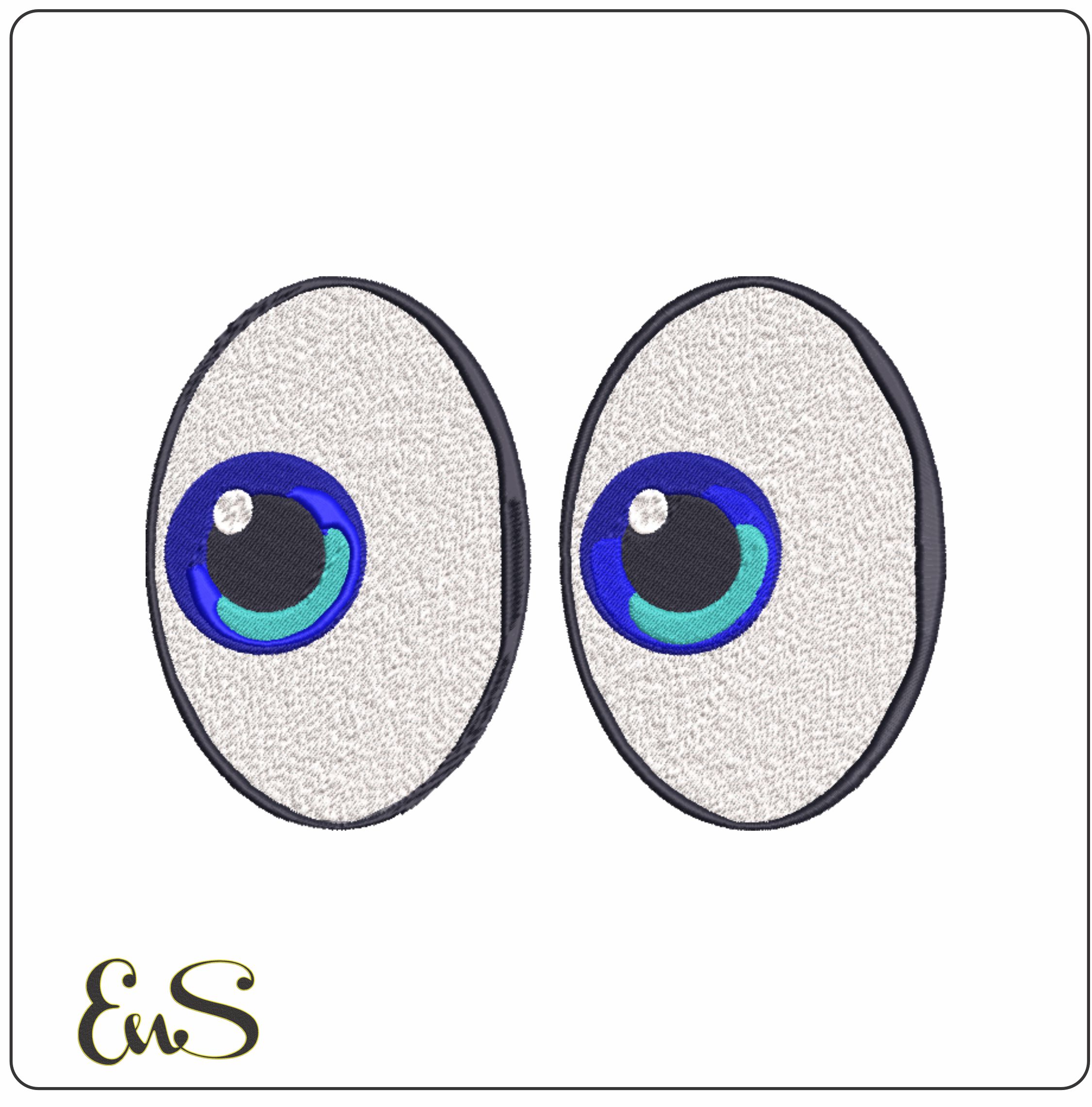 Nike Swoosh Blue Eyes - Dragon Ballz - Nike design file - instant download