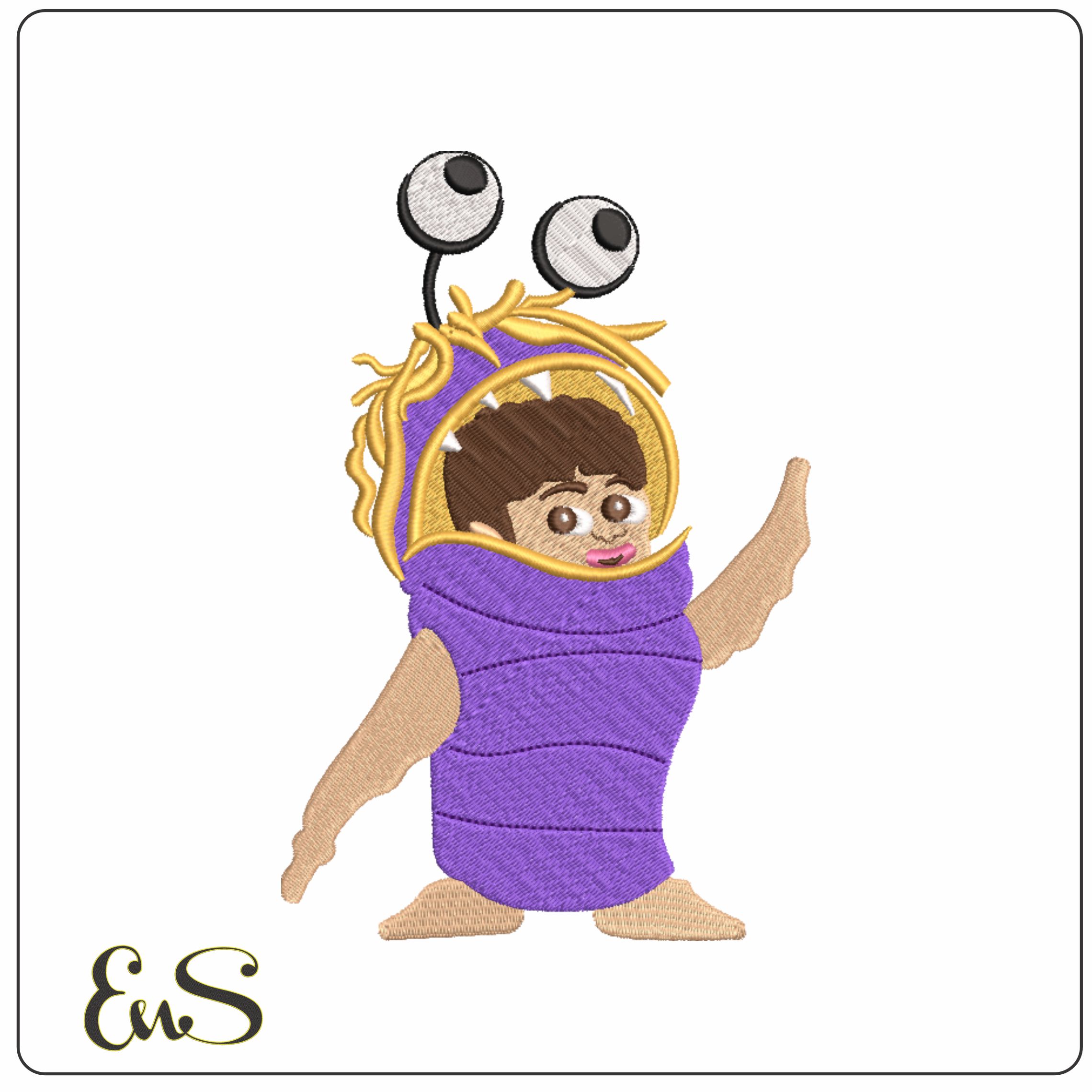 Boo - Nike Monsters Inc design file - instant download