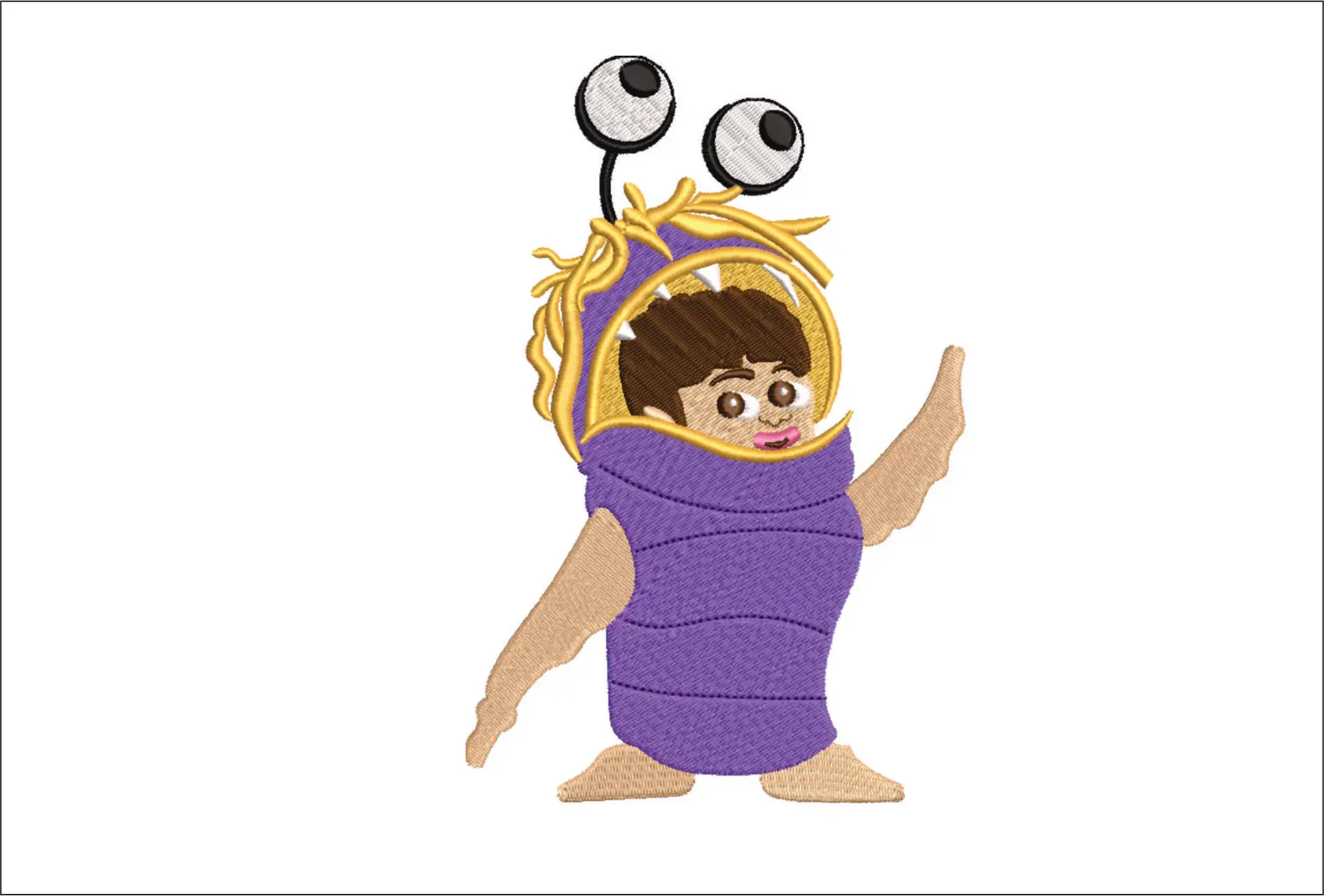 Boo - Nike Monsters Inc design file - instant download