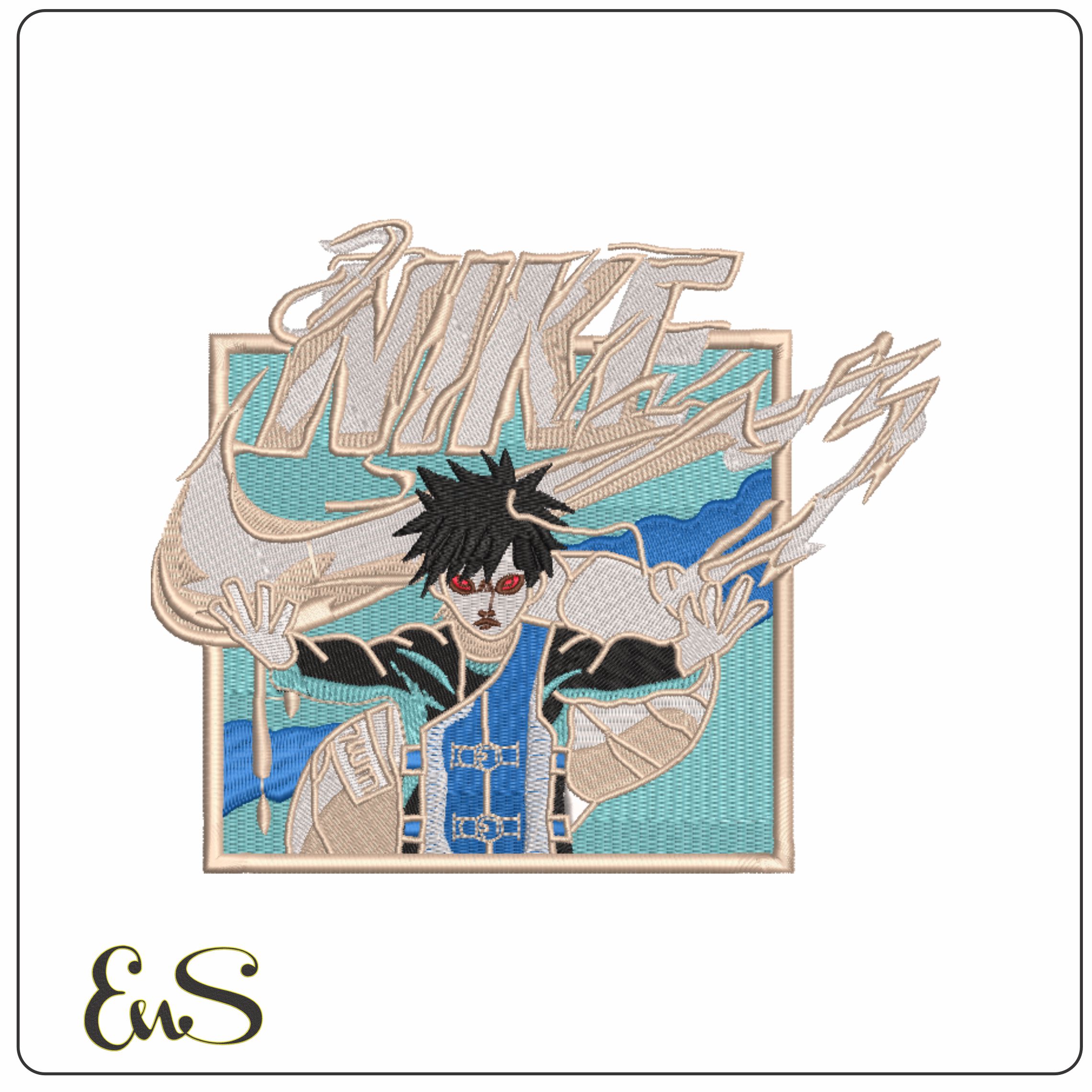 Nike Dabi - Anime - Nike embroidery design - instant download