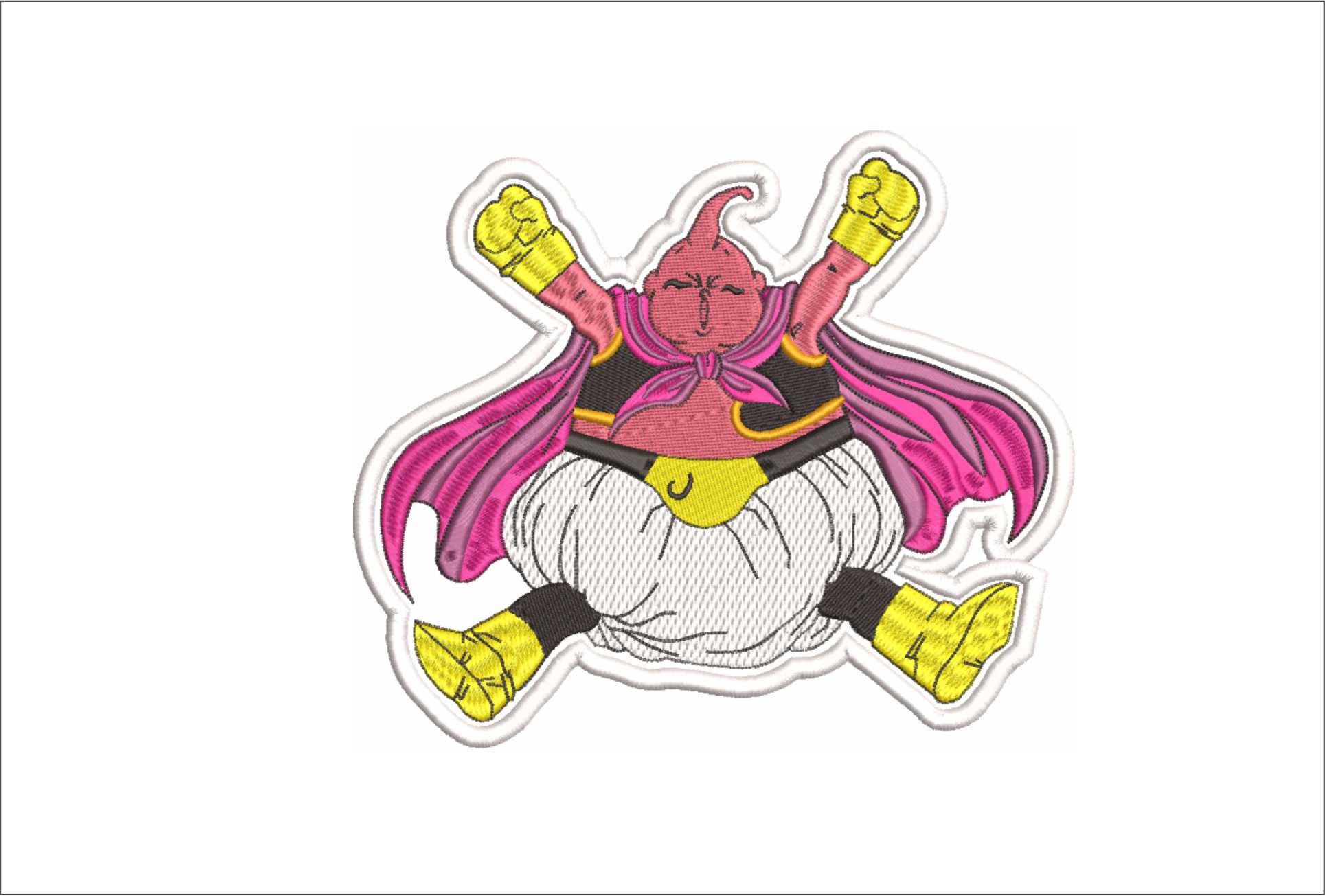 Magic Man Dragon Ballz - Anime - Nike embroidery design - instant download