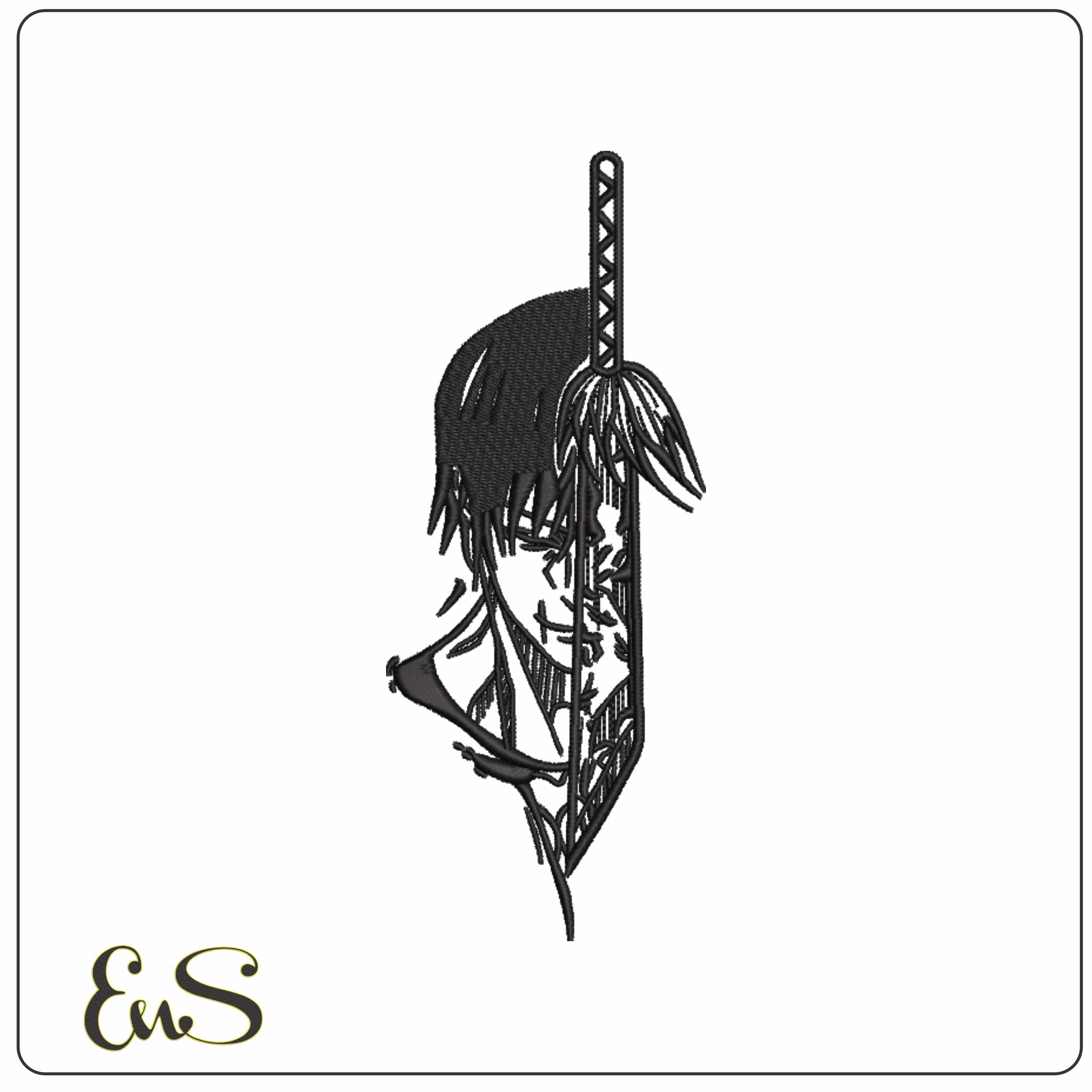 Joker with Cards- Elegant embroidery design file - instant download