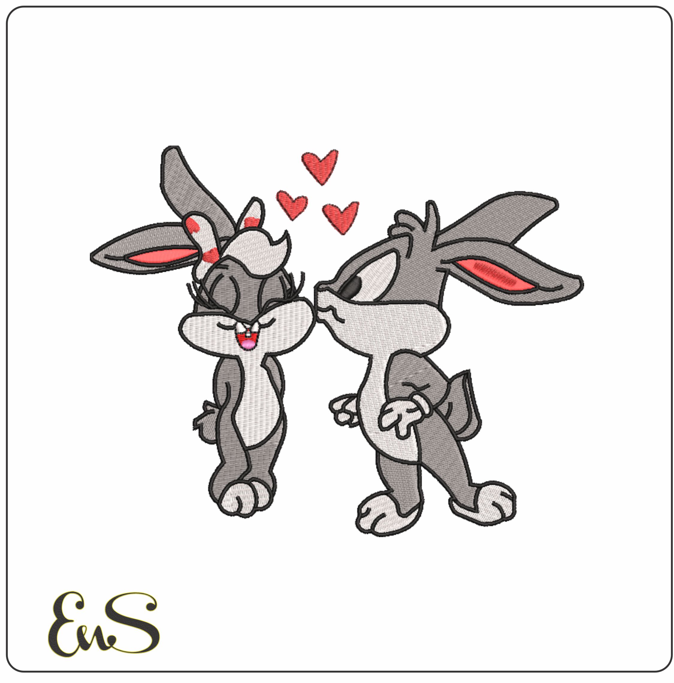Baby Buggys Kiss- Elegant embroidery design file - instant download