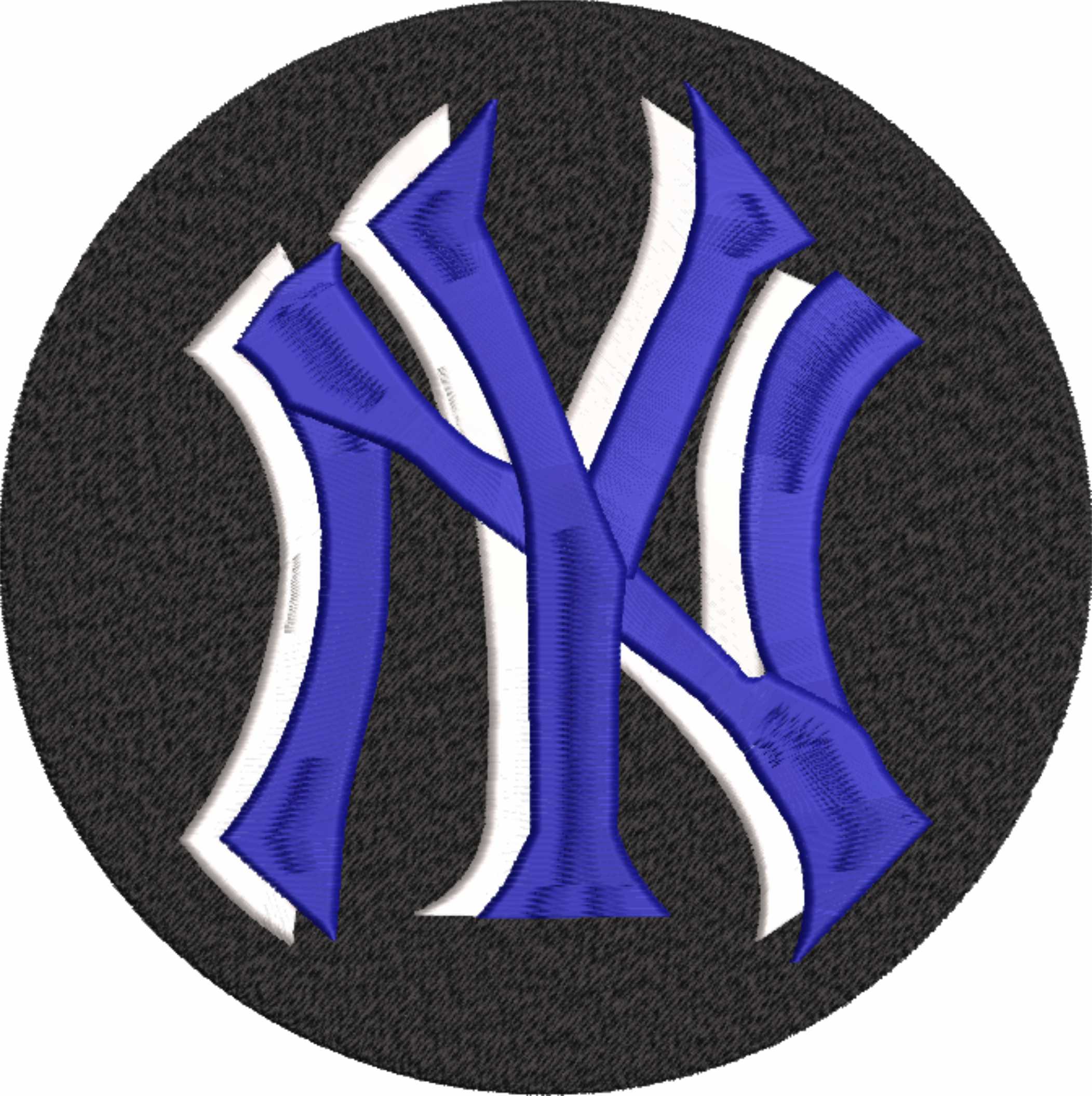 New York Yankees Emblem- Elegant embroidery design file - instant download