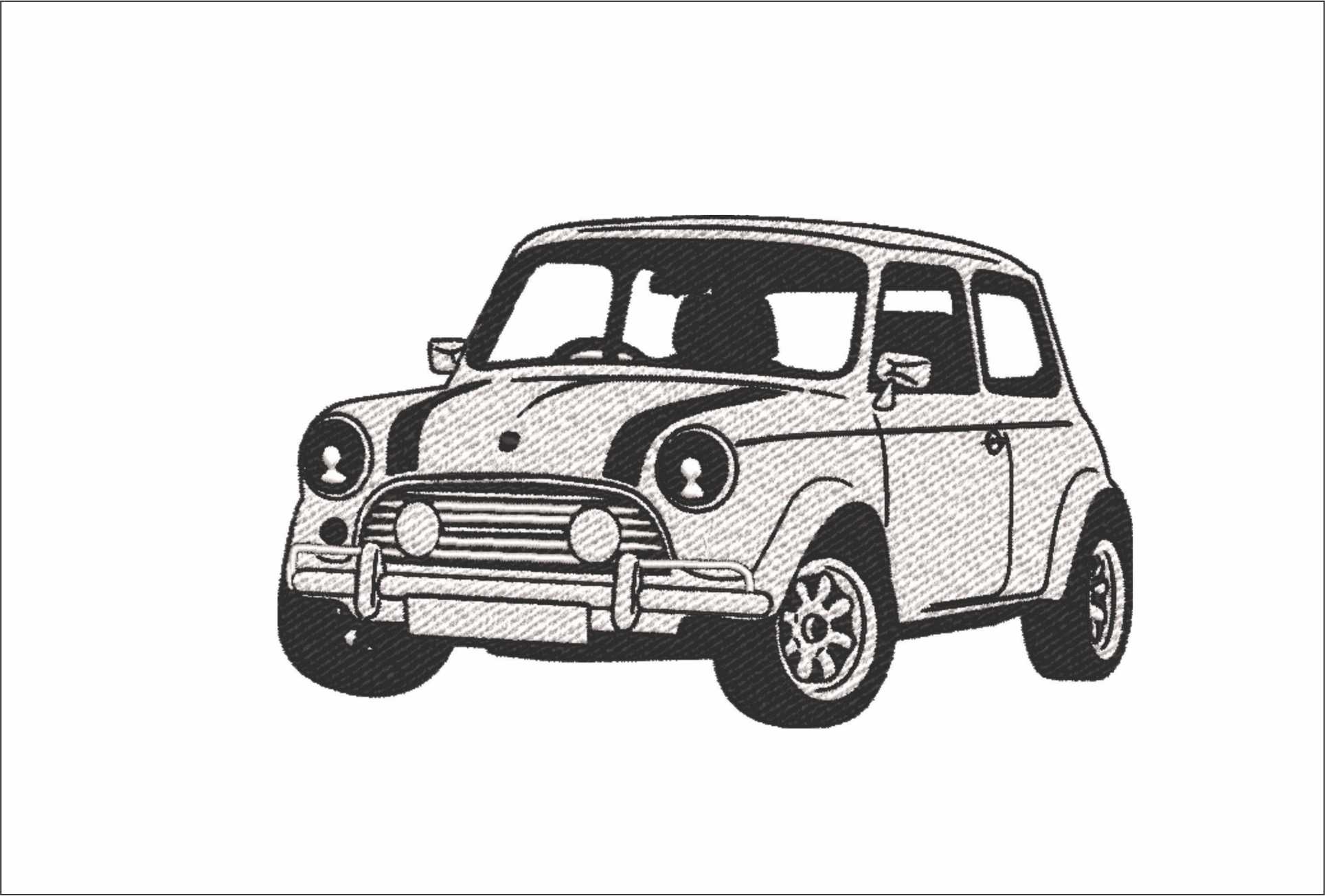 Original Mini- Elegant embroidery design file - instant download