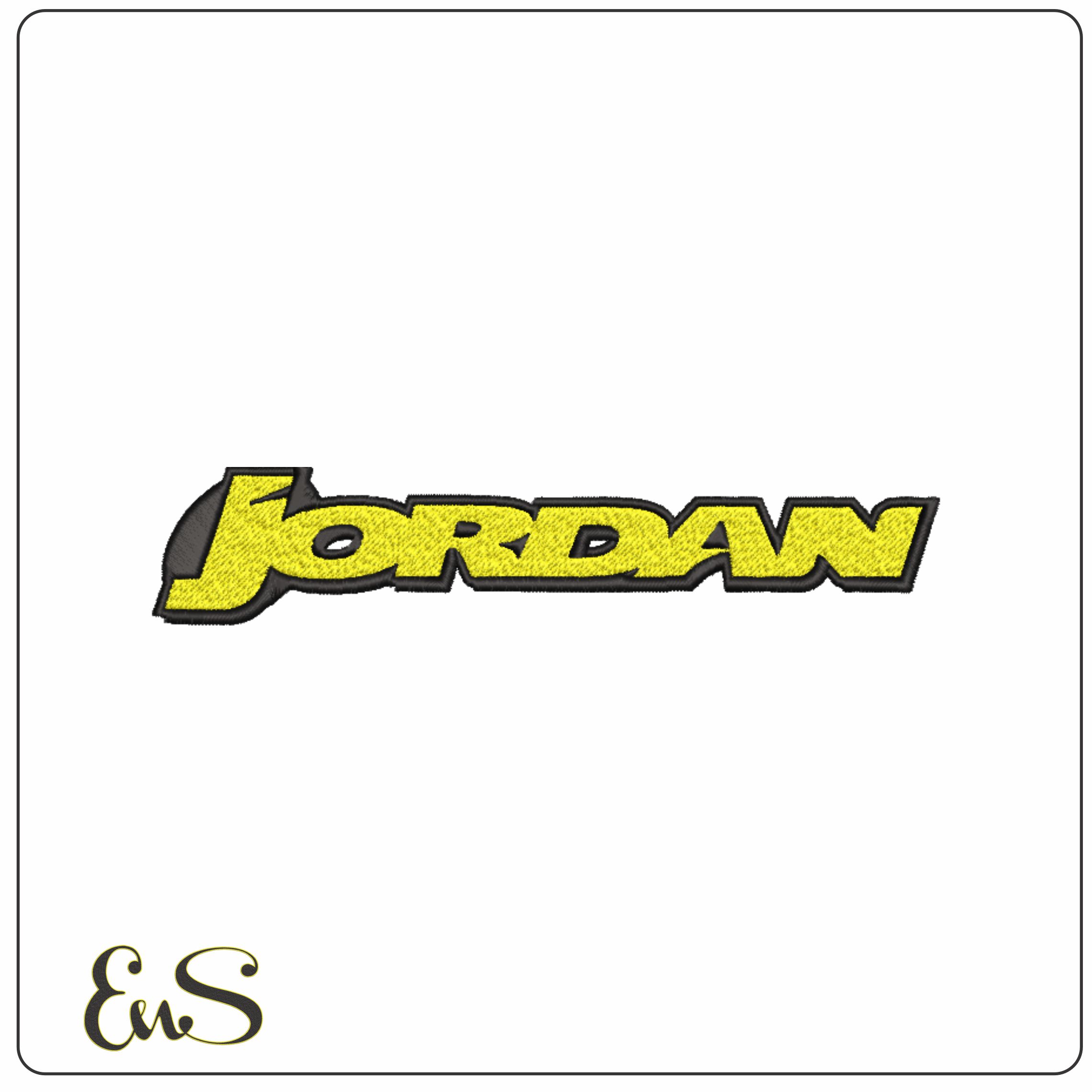 Jordan Formula 1- Elegant embroidery design file - instant download