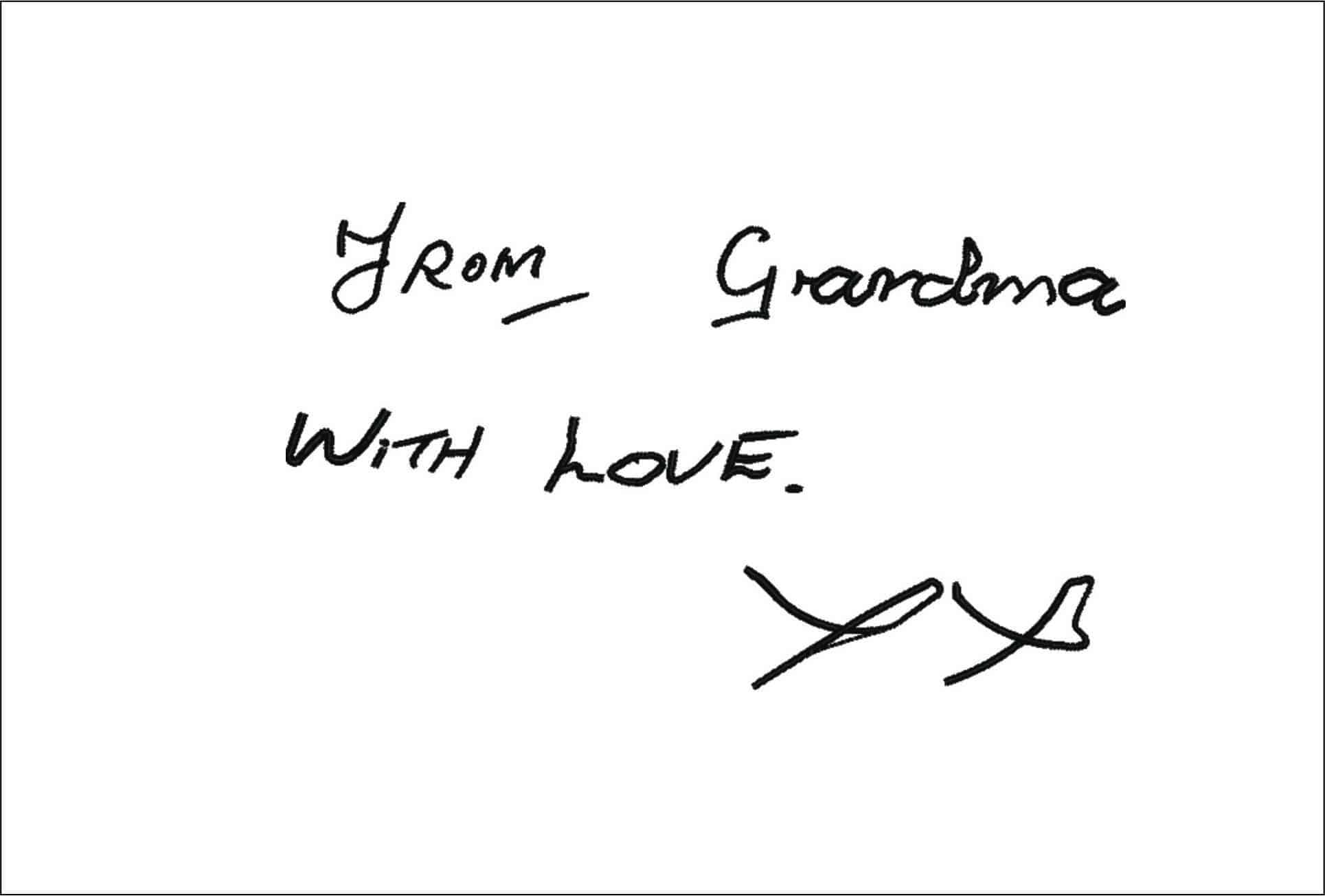 Grandma From Embroidery -  machine pattern embroidery file - instant download