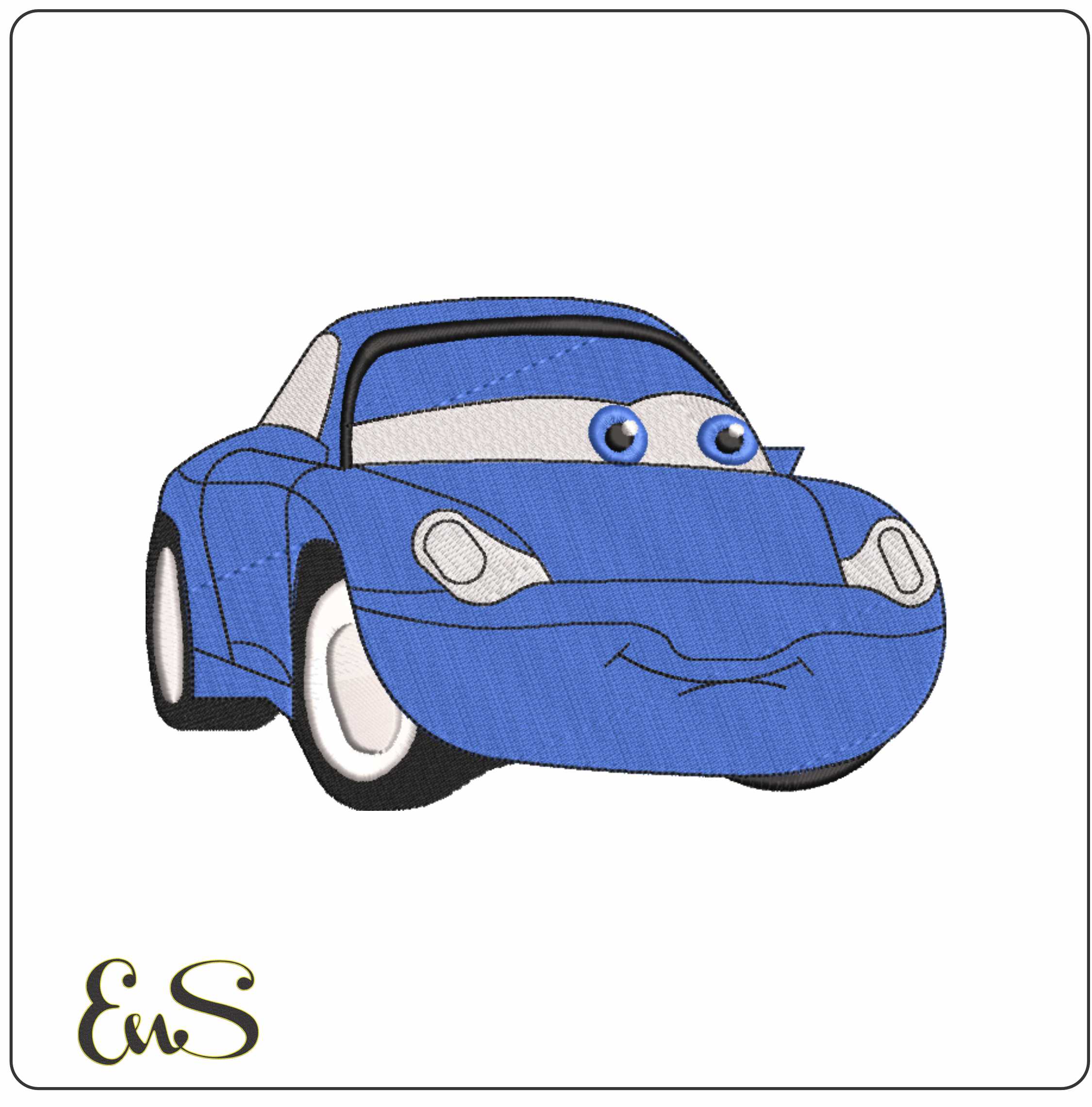 Sally Carrera- Elegant embroidery design file - instant download