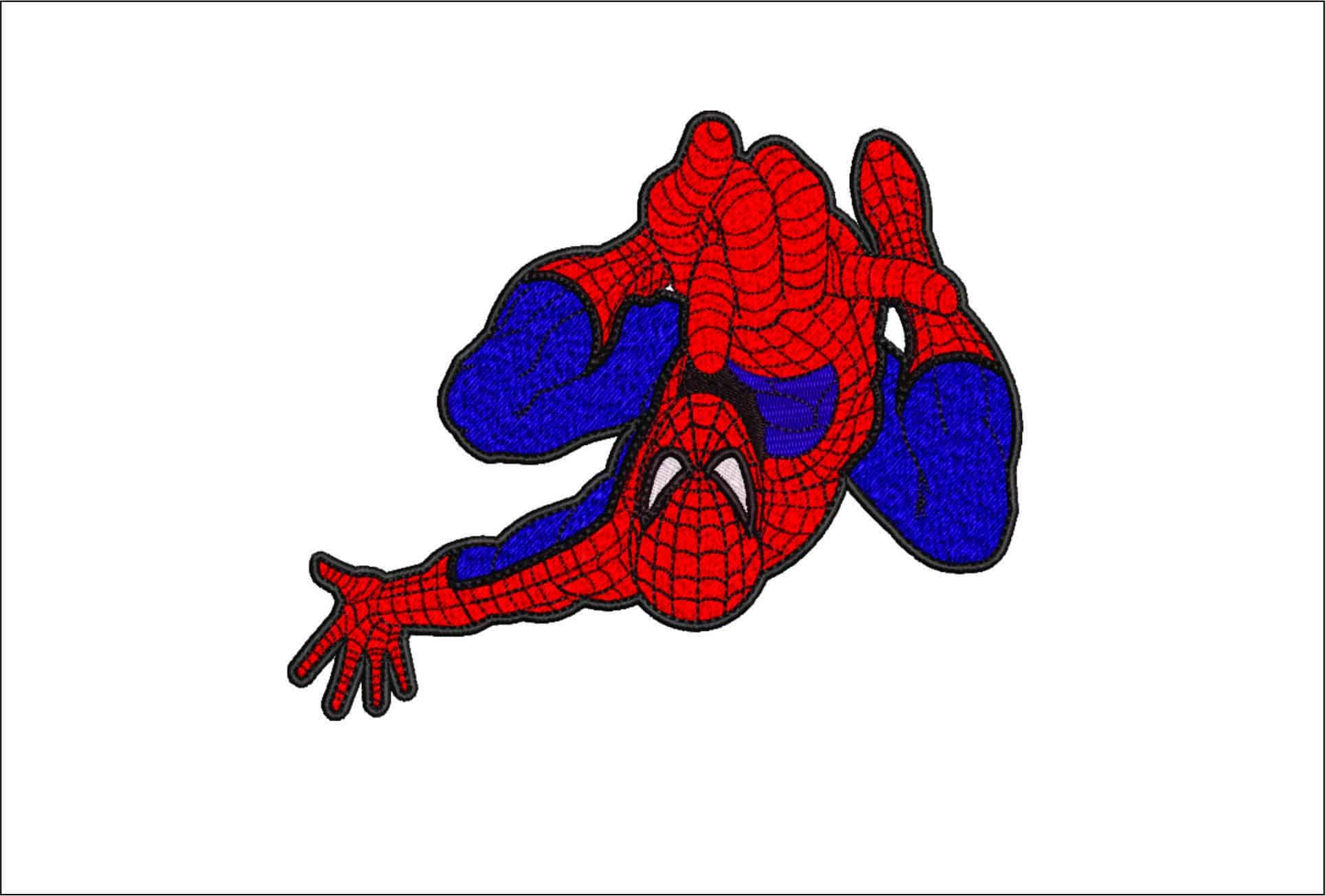 Spiderman- Elegant embroidery design file - instant download