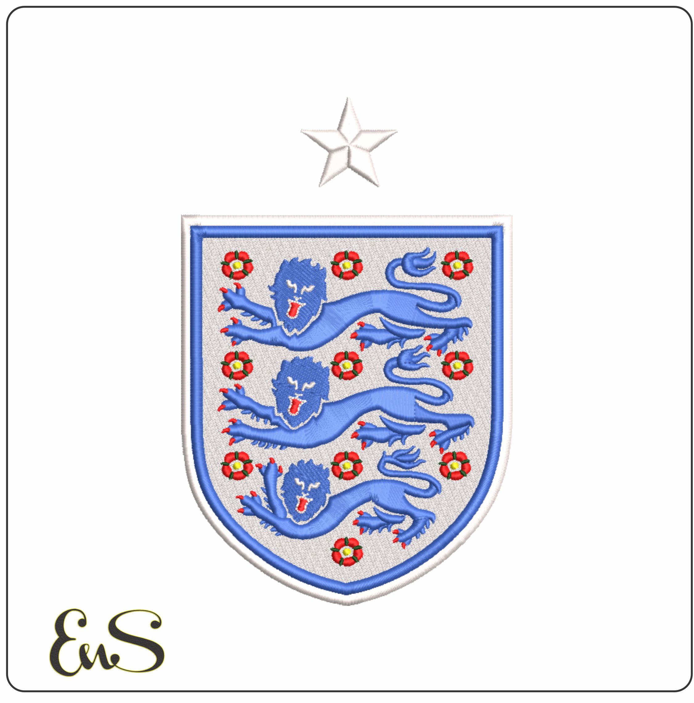 3 Lions- Elegant embroidery design file - instant download