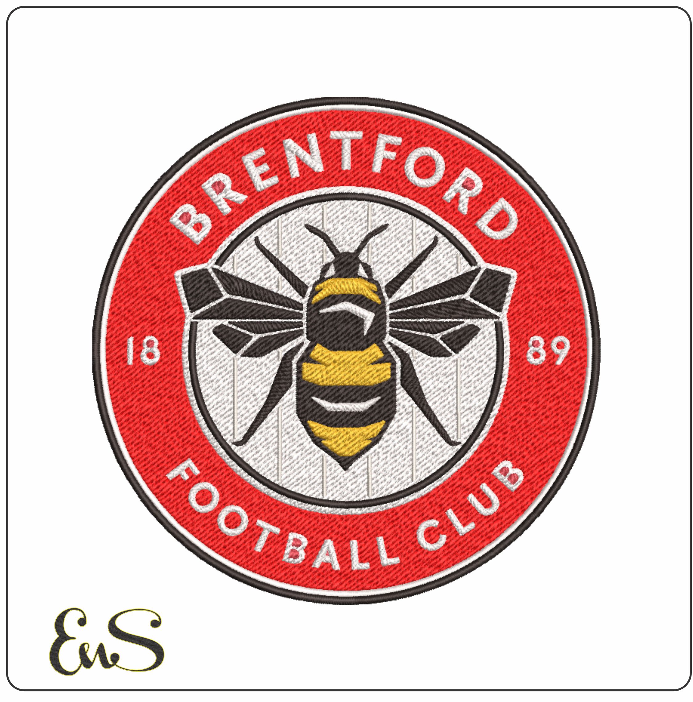 Brentford- Elegant embroidery design file - instant download