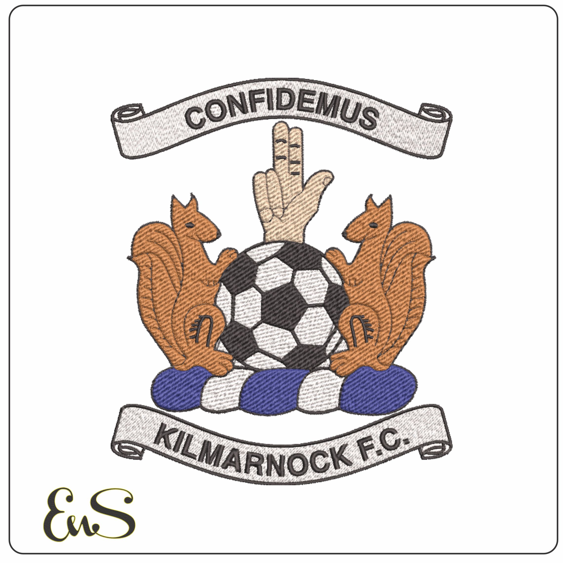 Kilmarnock- Elegant embroidery design file - instant download