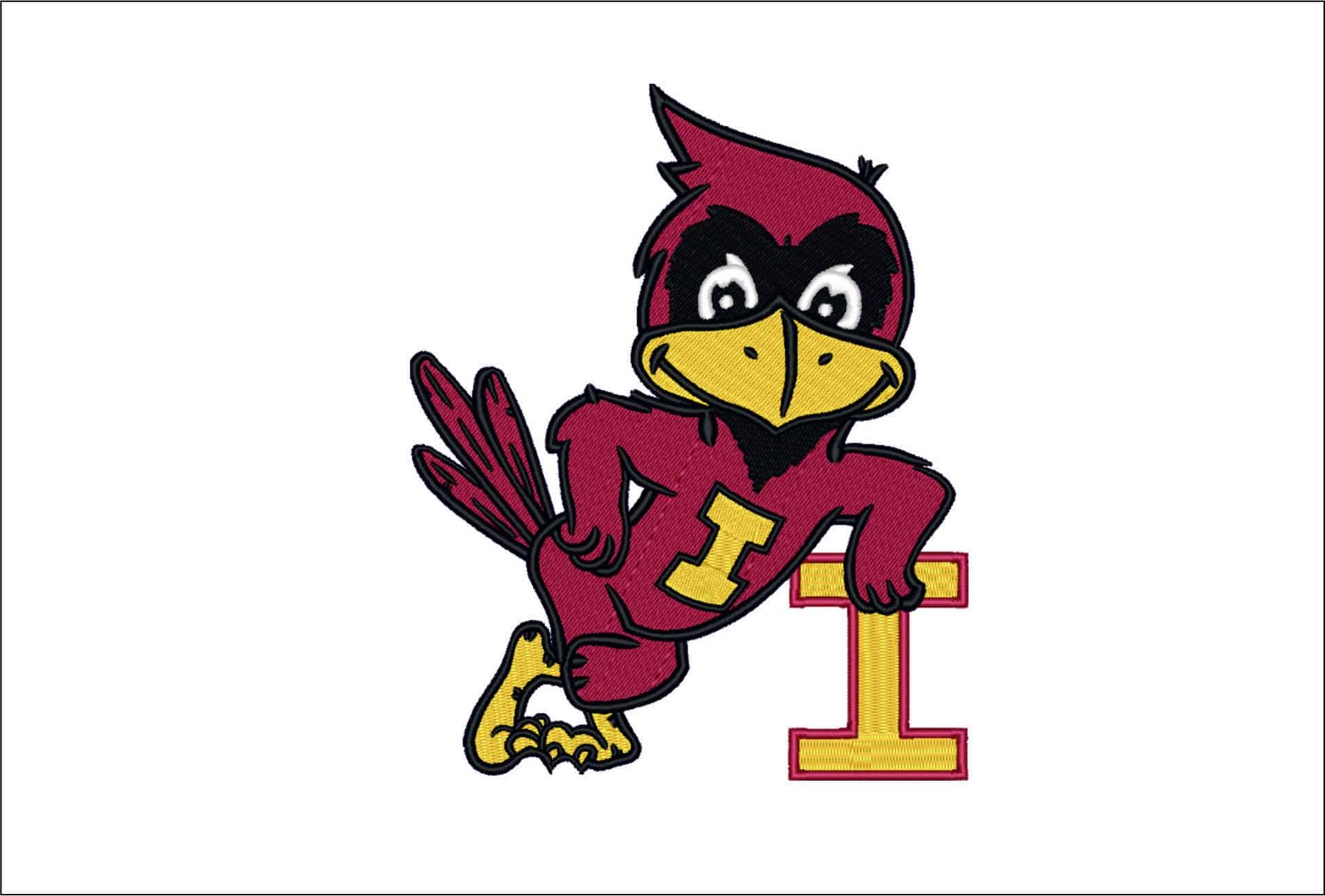 Iowa State Cyclones 1983 - Iowa State University Athletics Cyclones embroidery design - Logo embroidery machine pattern embroidery file